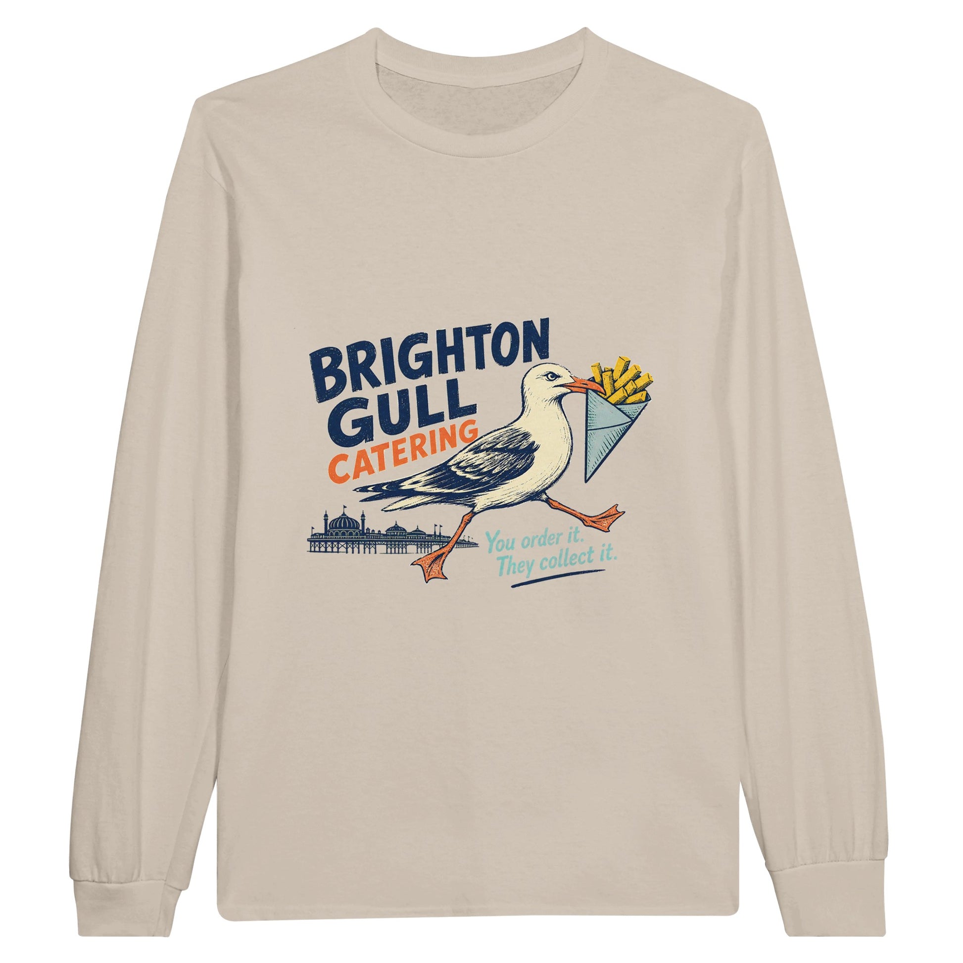 Brighton Gull Catering - You Order It, They Collect It Long-Sleeve… — product view 3