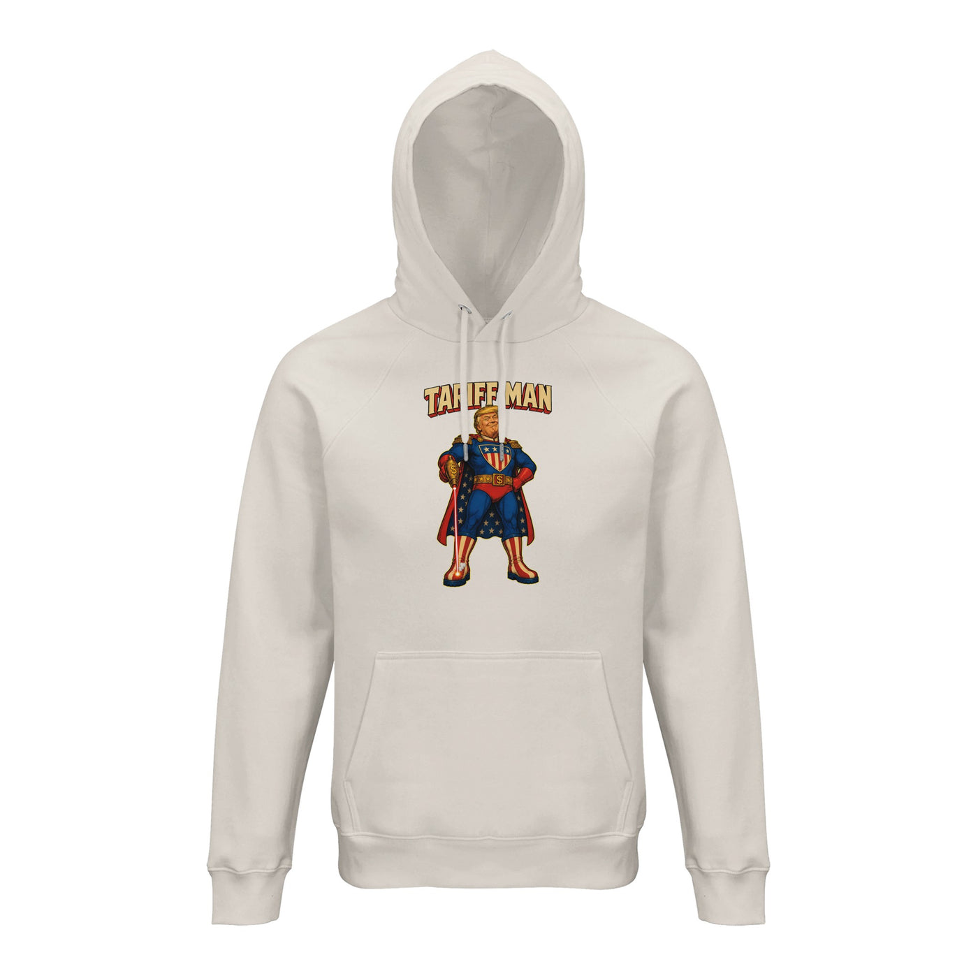 Tariff Man – Self-Shot Satire Hoodie