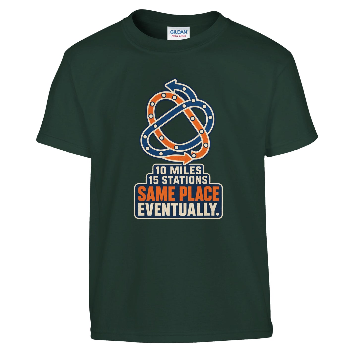 Glasgow Same Place Eventually Kids' T-shirt — product view 13