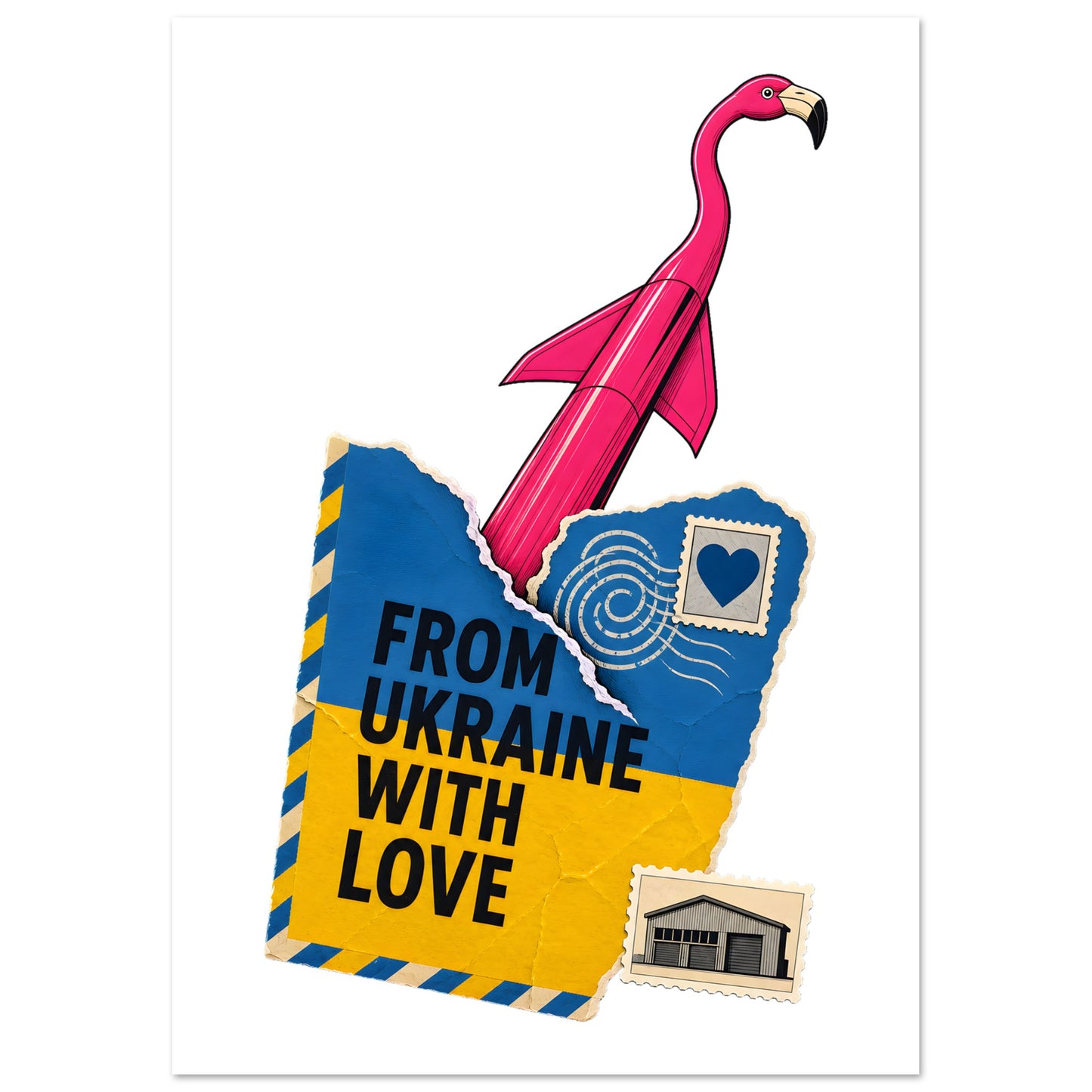 From Ukraine With Love Poster — product view 2