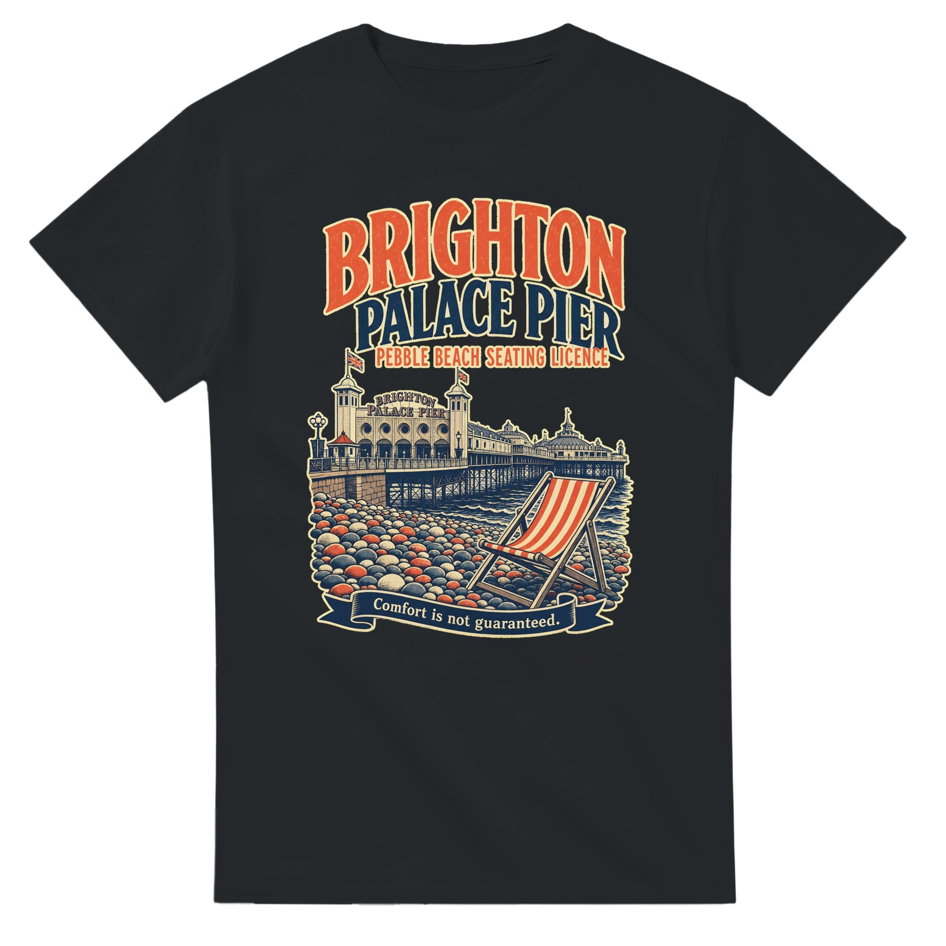 Brighton Pebble Beach Seating Licence T-shirt — product view 10
