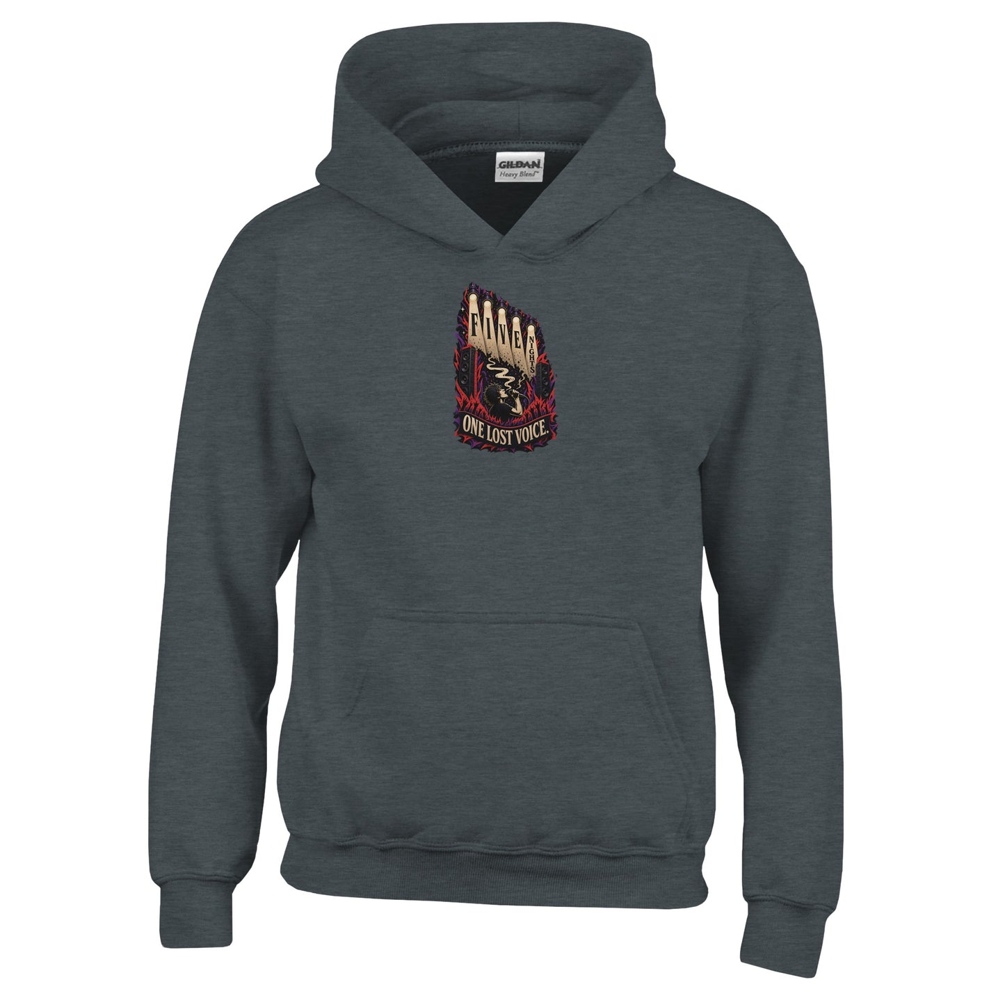 Five Nights, One Lost Voice Kids' Hoodie — product view 9