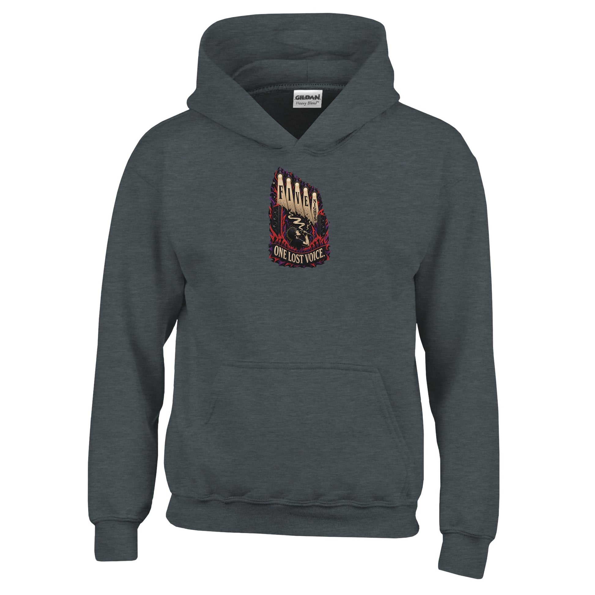 Five Nights, One Lost Voice Kids' Hoodie — product view 9
