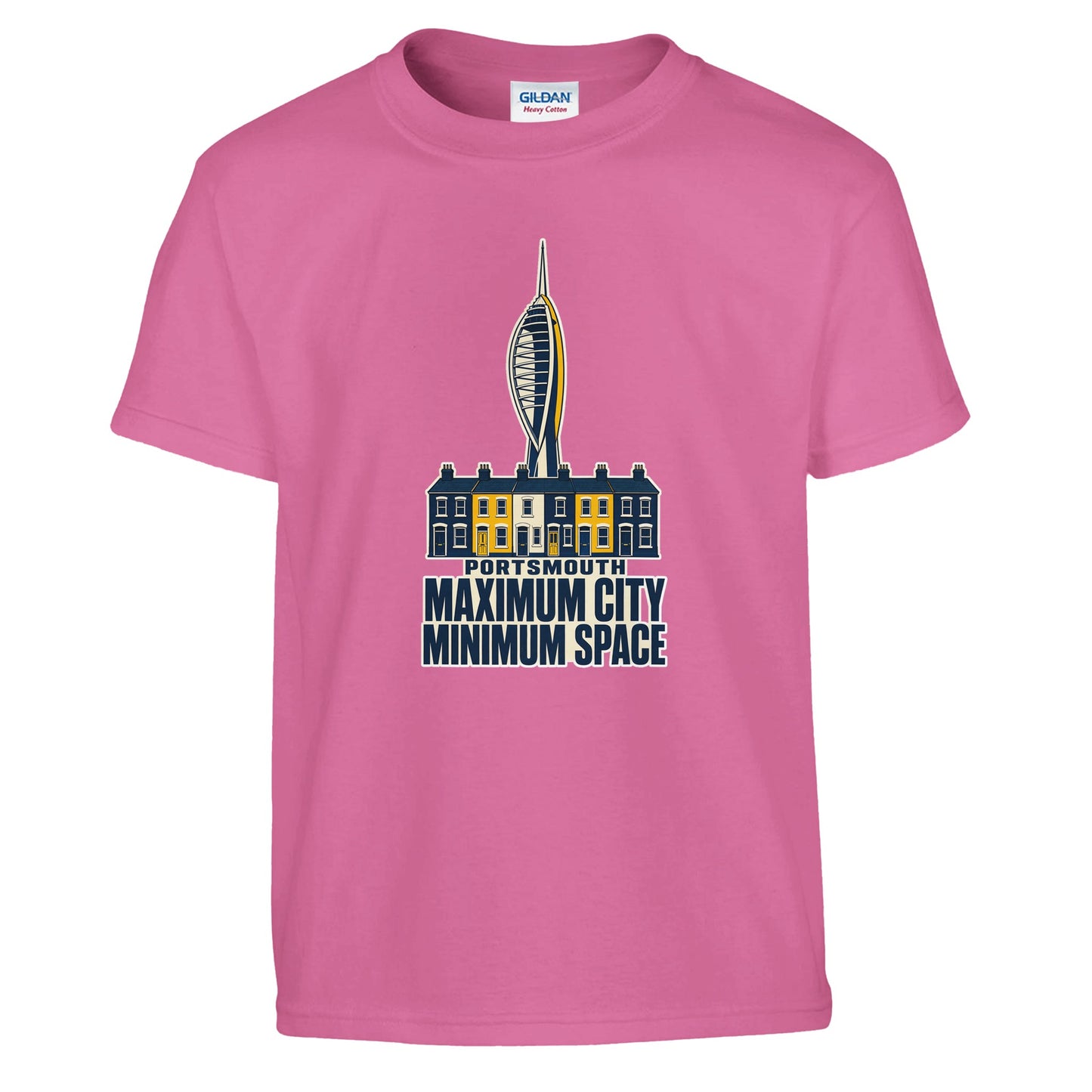 Portsmouth Maximum City Minimum Space Kids' T-shirt — product view 10