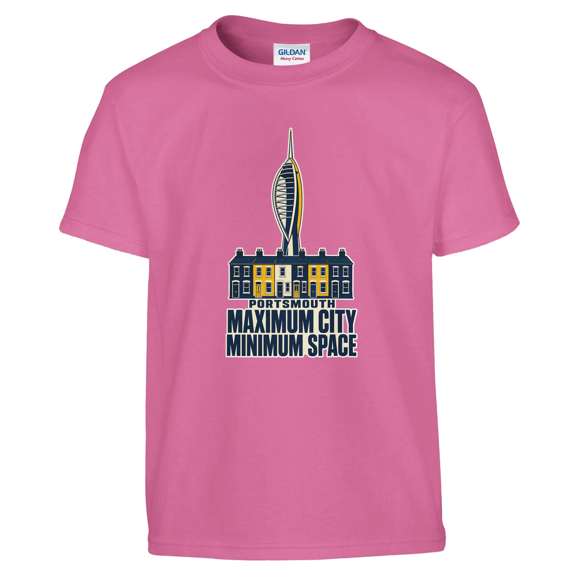 Portsmouth Maximum City Minimum Space Kids' T-shirt — product view 10
