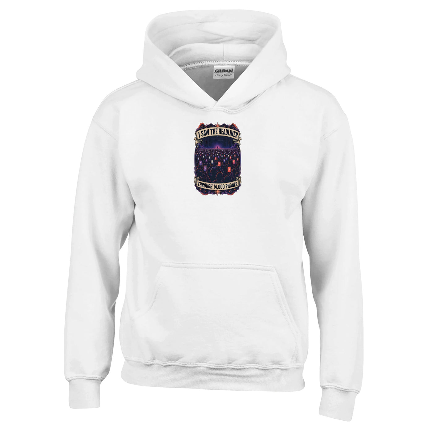 The Headliner Through 14,000 Phones Kids' Hoodie