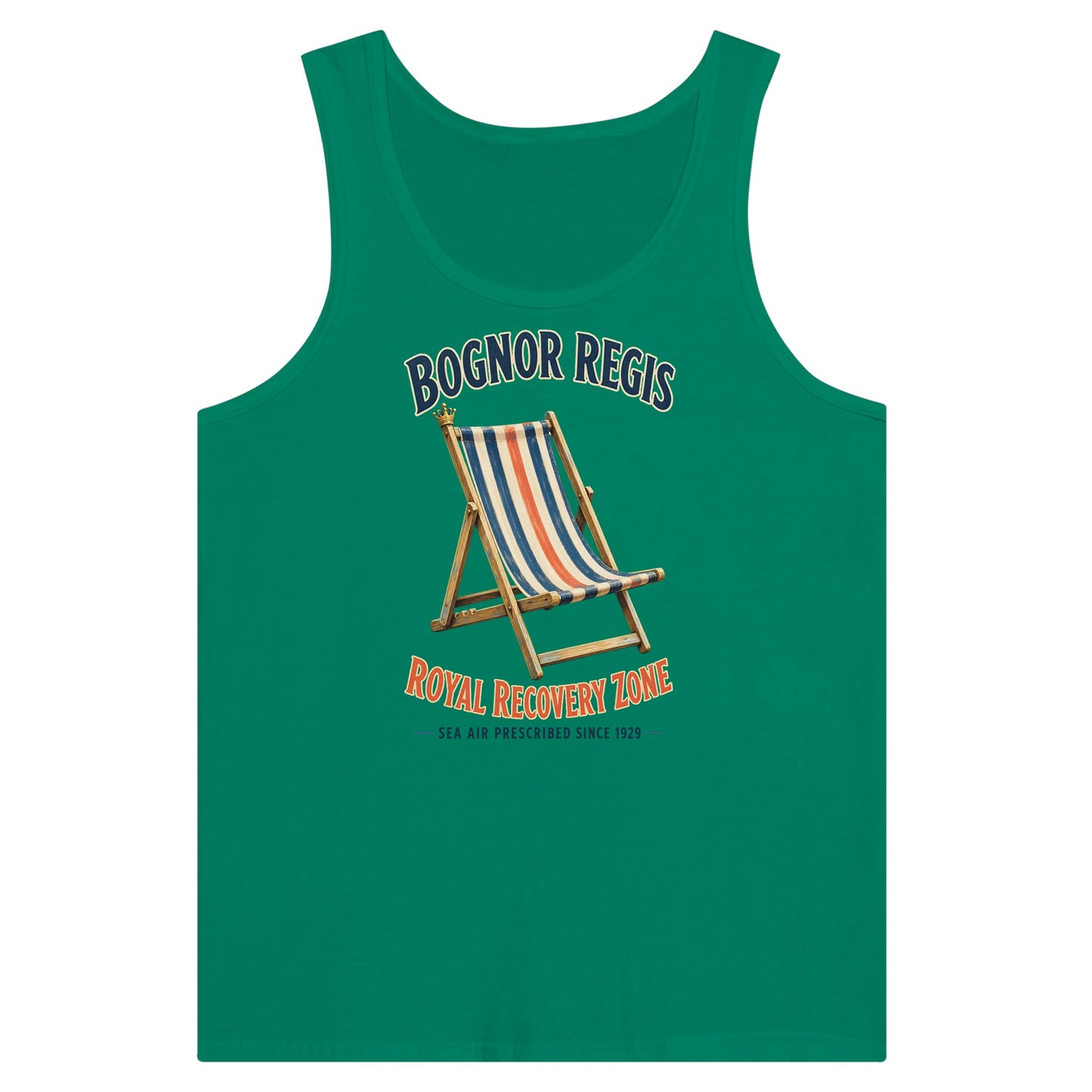 Bognor Regis Royal Recovery Zone Premium Unisex Tank Top — product view 10
