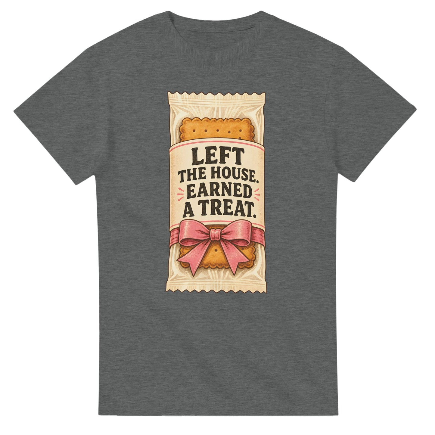 Left the House, Earned a Treat T-shirt — product view 3