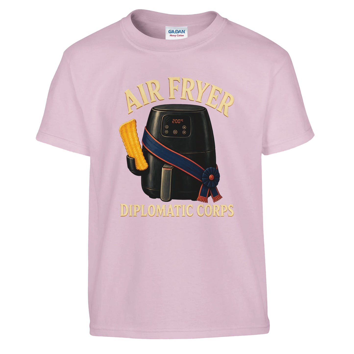 Air Fryer Diplomatic Corps Kids' T-shirt — product view 9