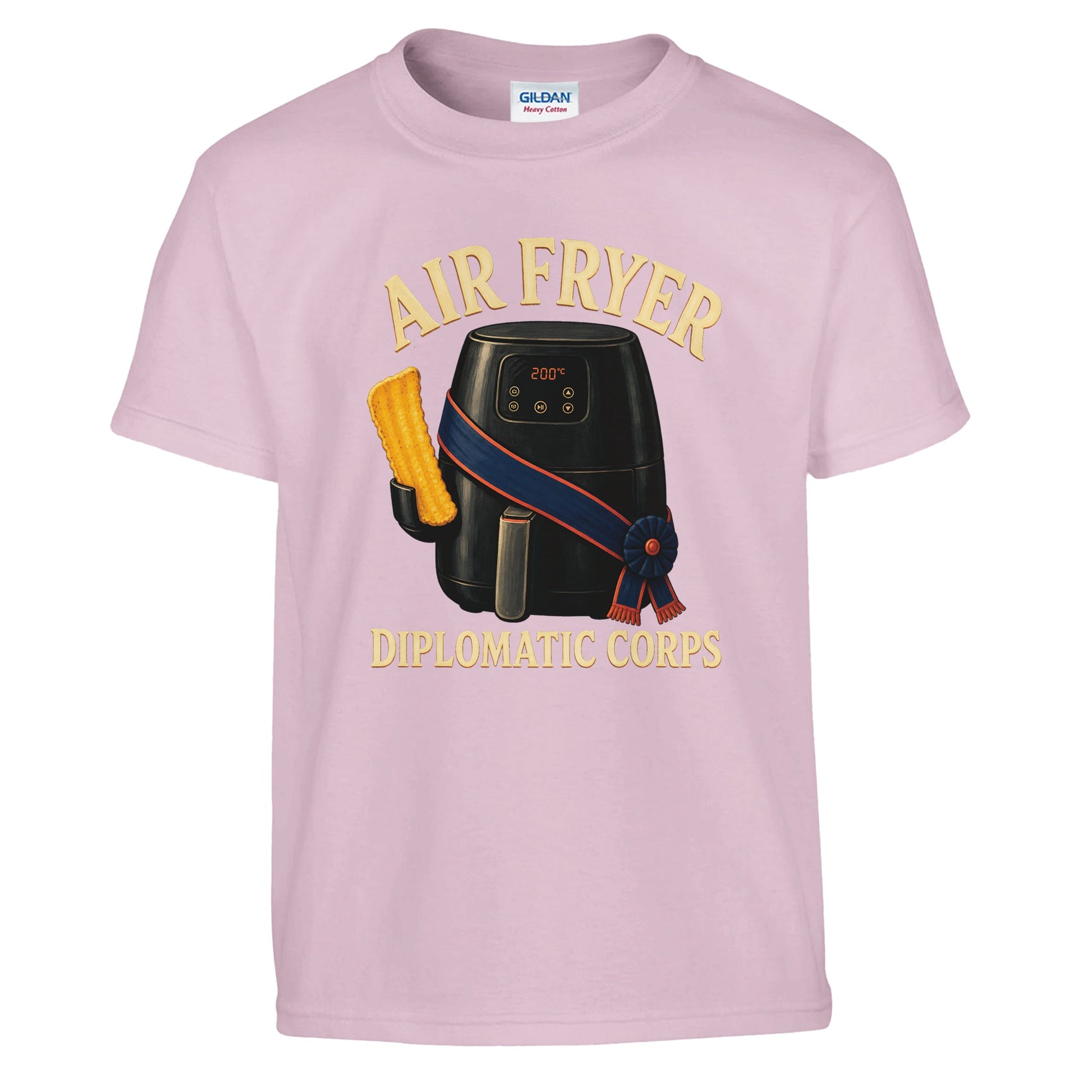 Air Fryer Diplomatic Corps Kids' T-shirt — product view 9