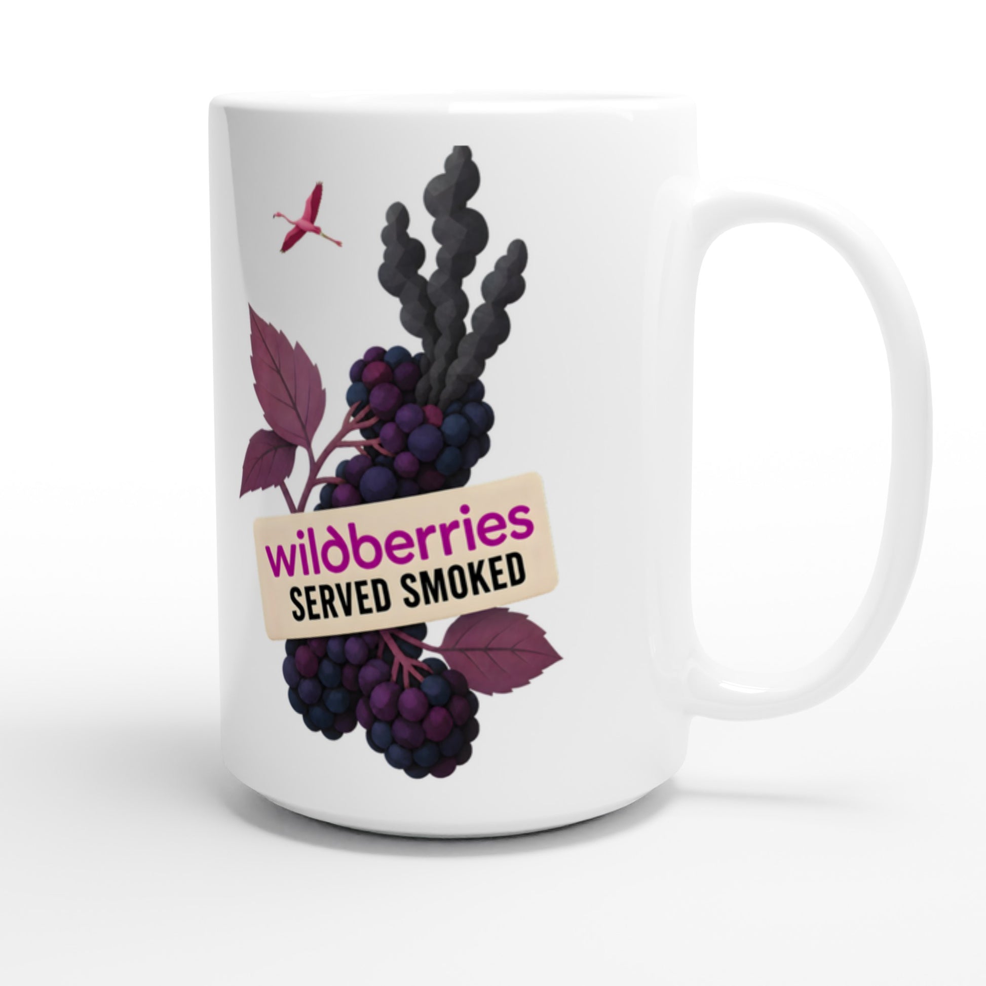 Wildberries, Served Smoked Large Mug — product view 3