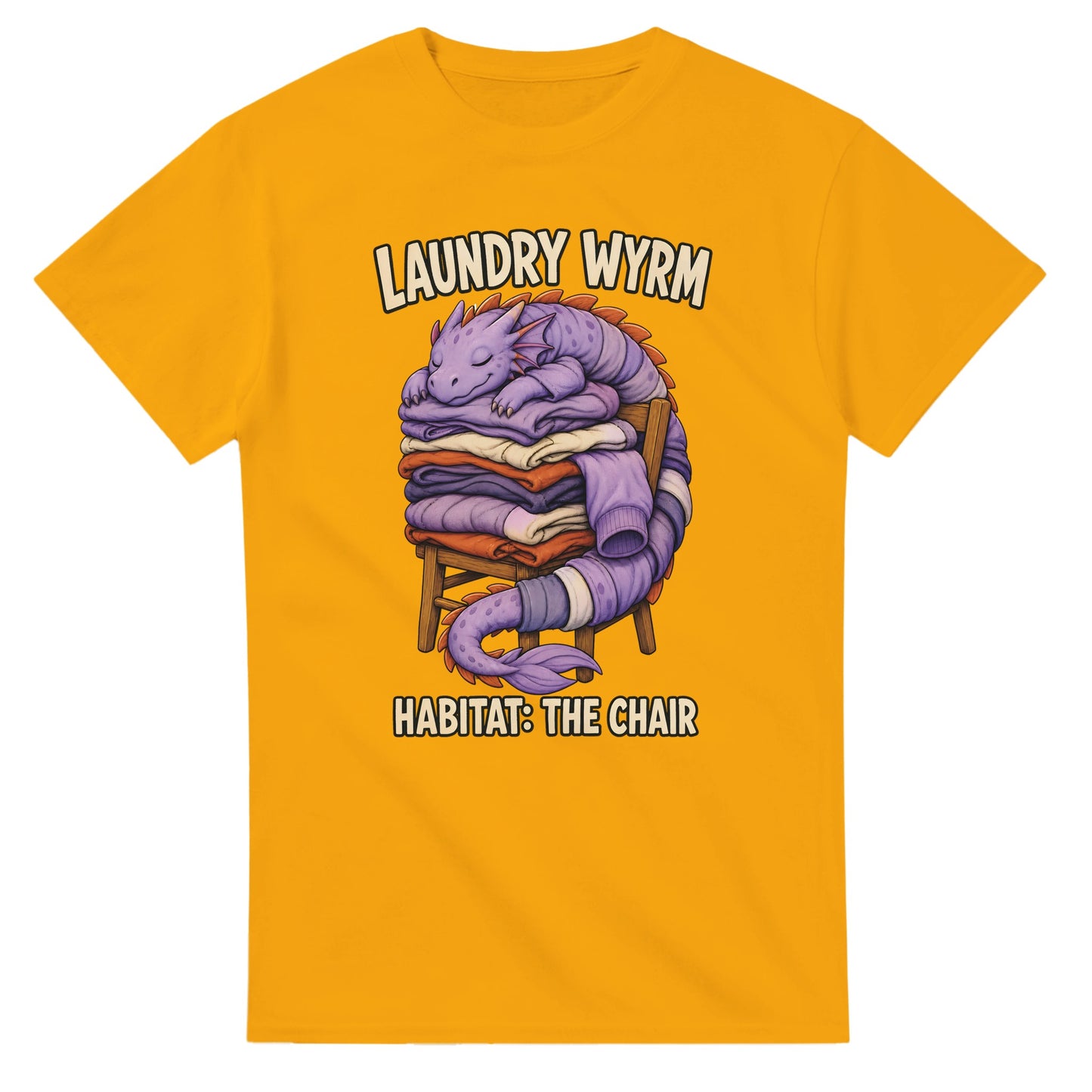 Laundry Wyrm – Habitat: The Chair T-shirt — product view 14