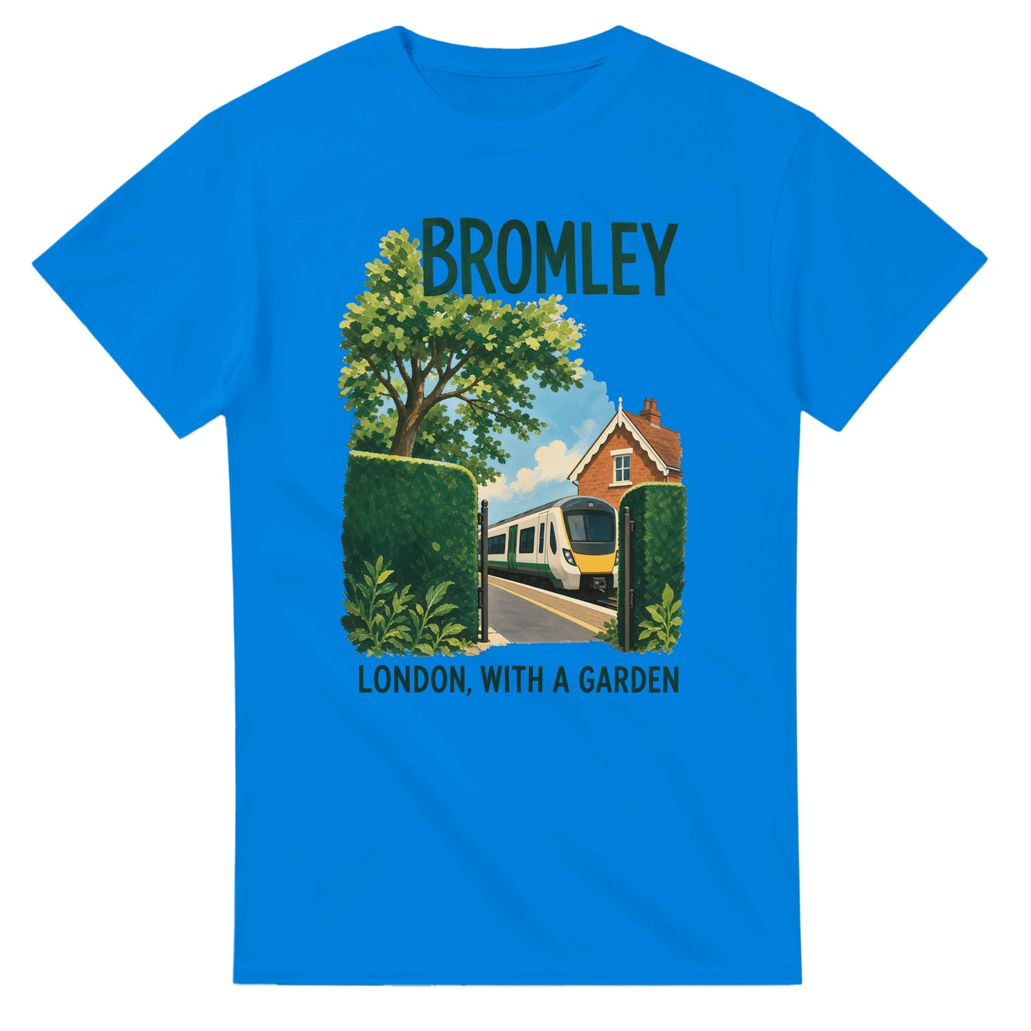 Bromley: London with a Garden T-shirt — product view 2