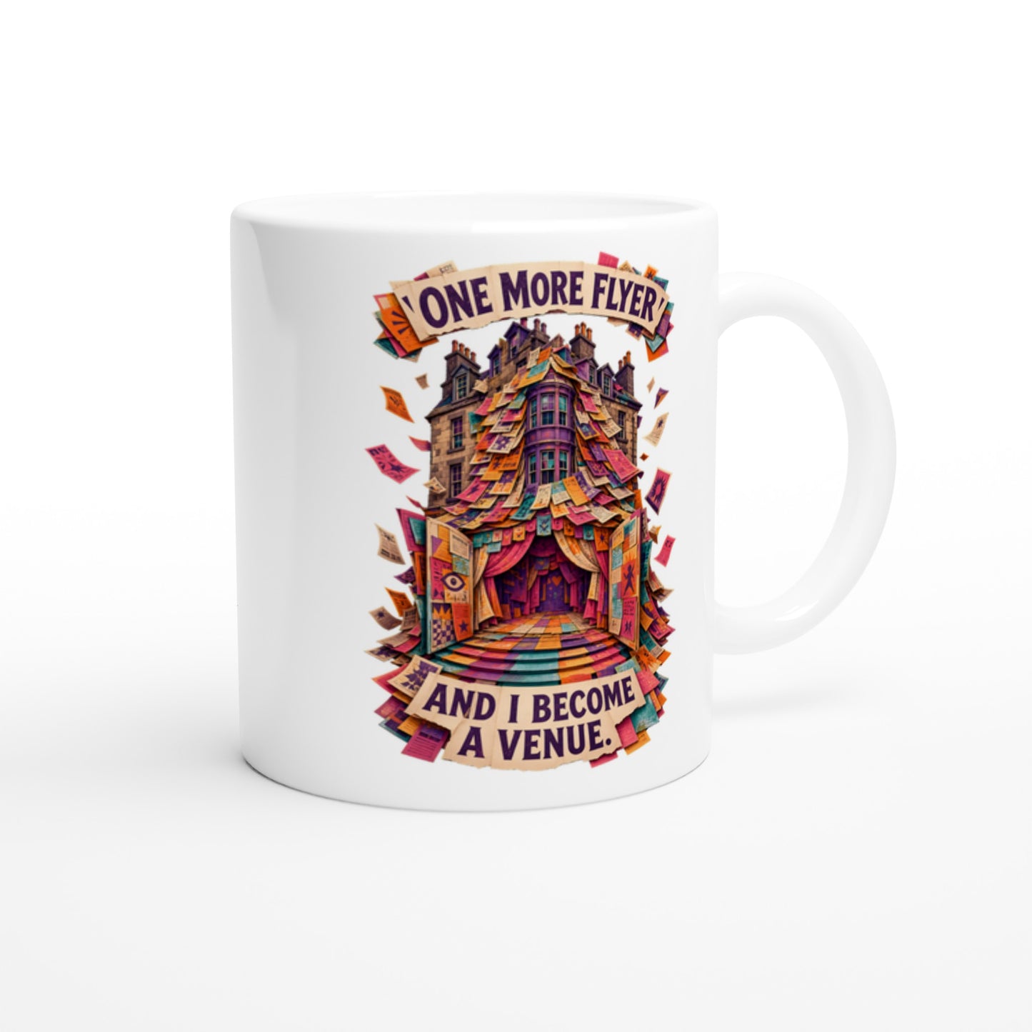 One More Flyer and I Become a Venue Mug — product view 3