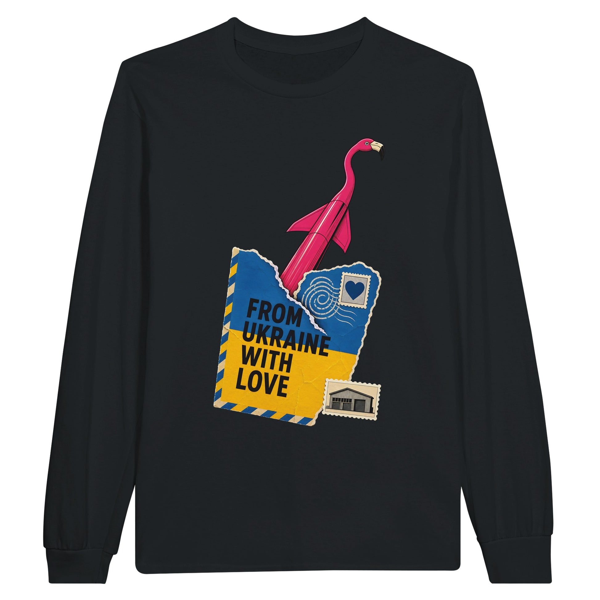 From Ukraine With Love Long-Sleeve T-shirt — product view 7