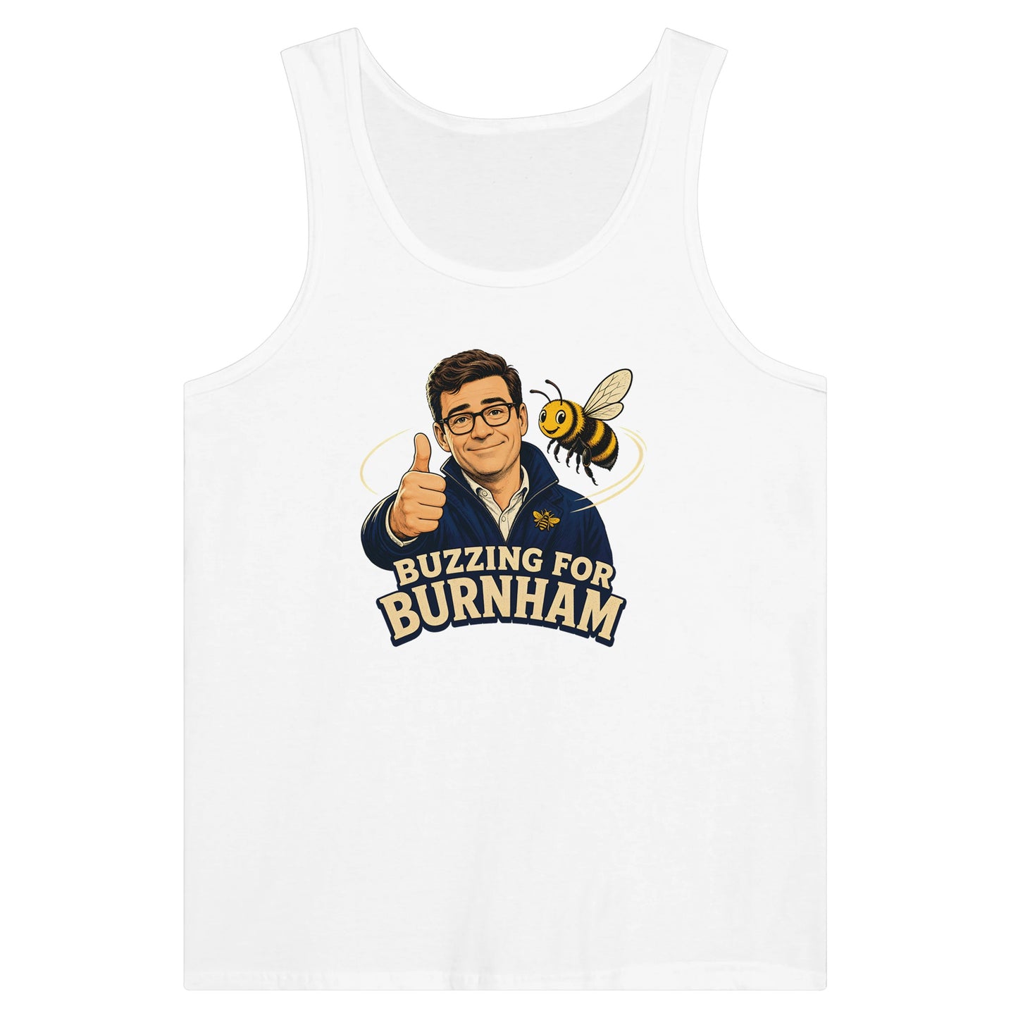 Buzzing for Burnham Premium Unisex Tank Top — product view 1