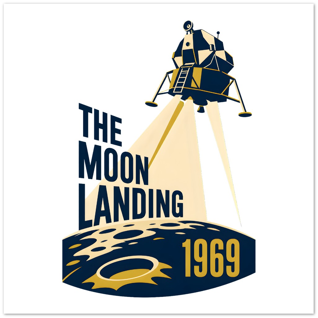 The Moon Landing — 1969 Greeting Card Pack — product view 3