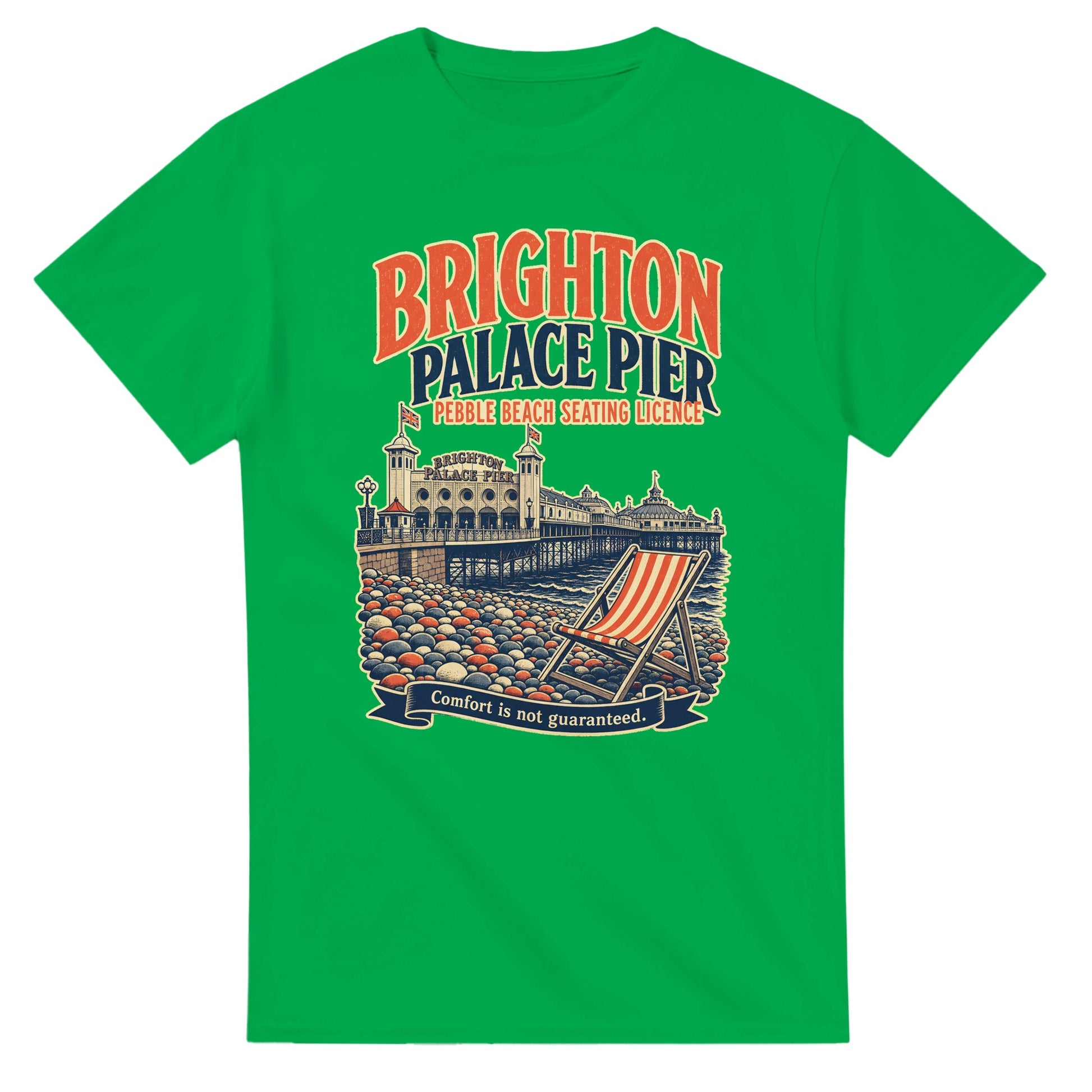 Brighton Pebble Beach Seating Licence T-shirt — product view 11