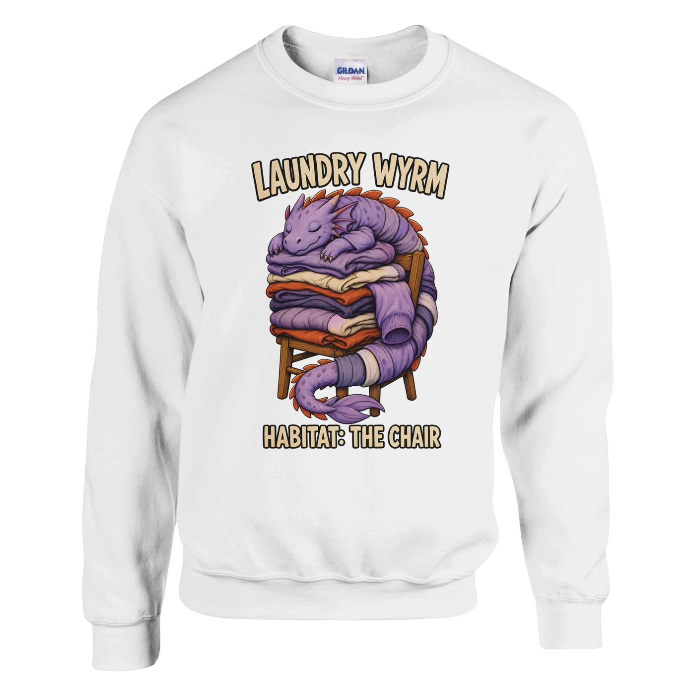Laundry Wyrm – Habitat: The Chair Sweatshirt