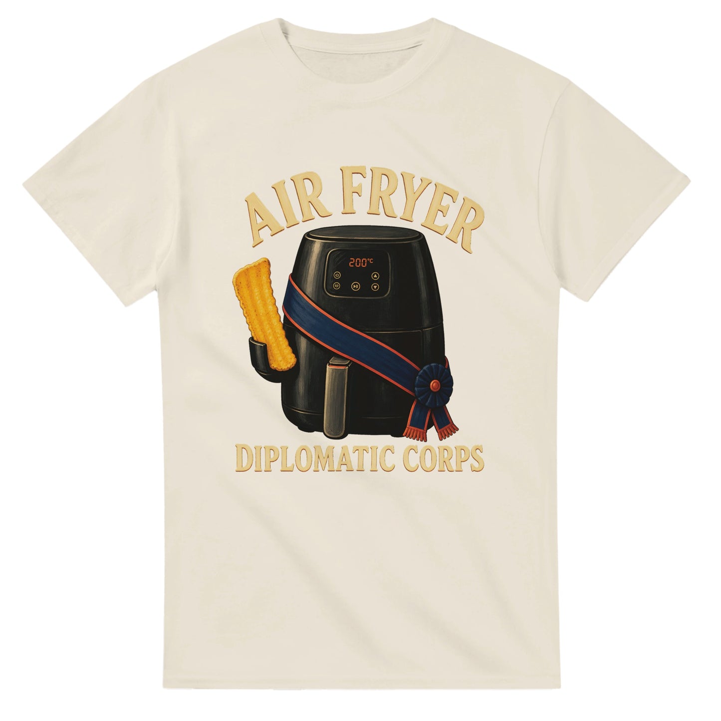 Air Fryer Diplomatic Corps T-shirt — product view 8