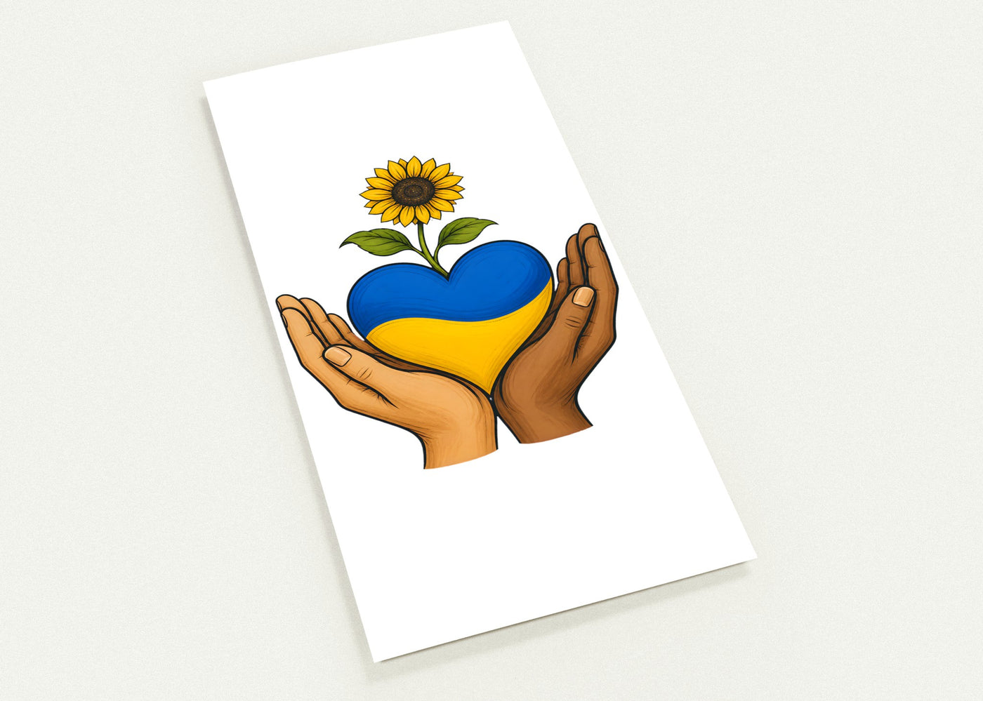Hands With Ukraine Postcard Pack