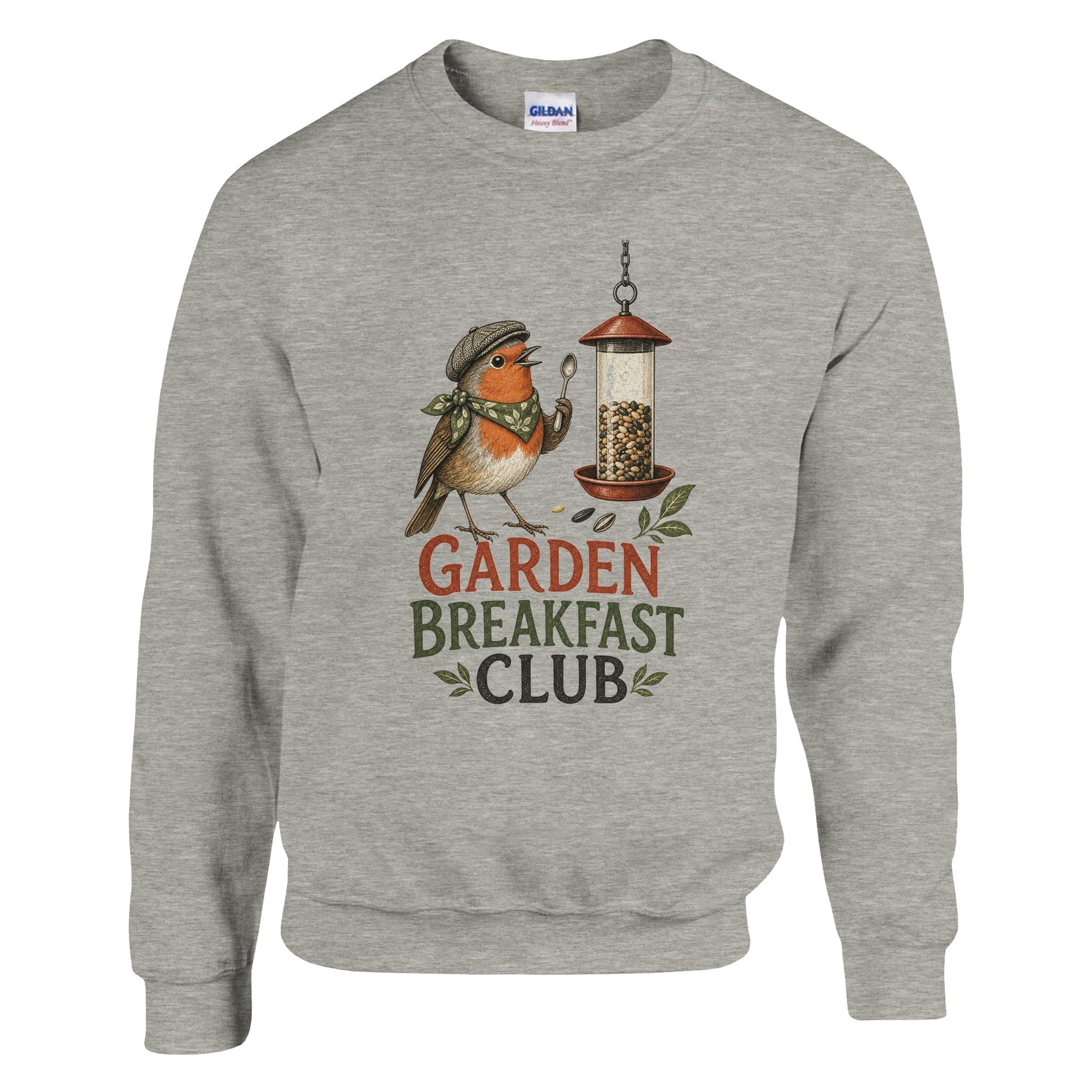 Garden Breakfast Club Robin Graphic Sweatshirt — product view 4