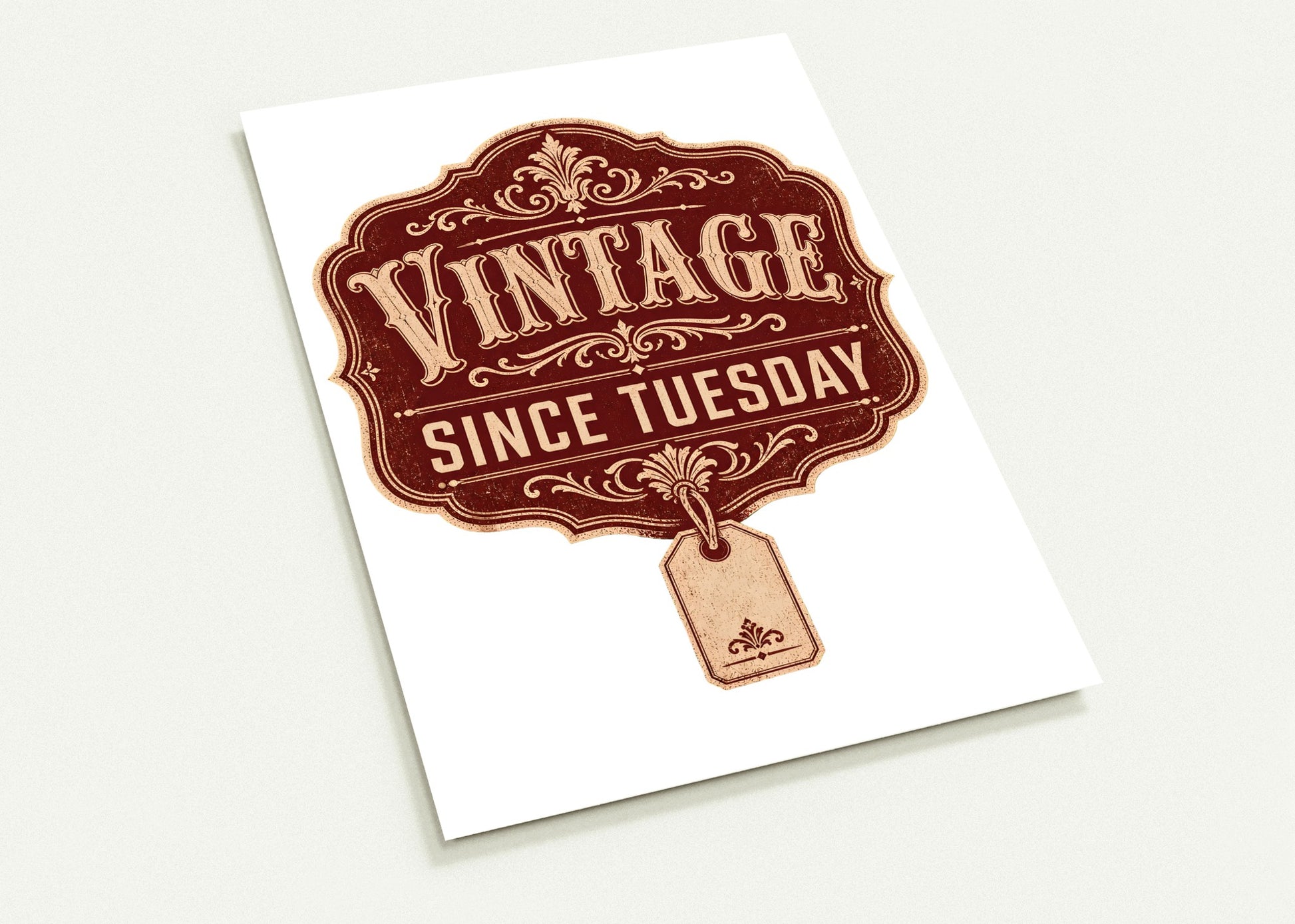 Vintage Since Tuesday Postcard Pack — product view 2