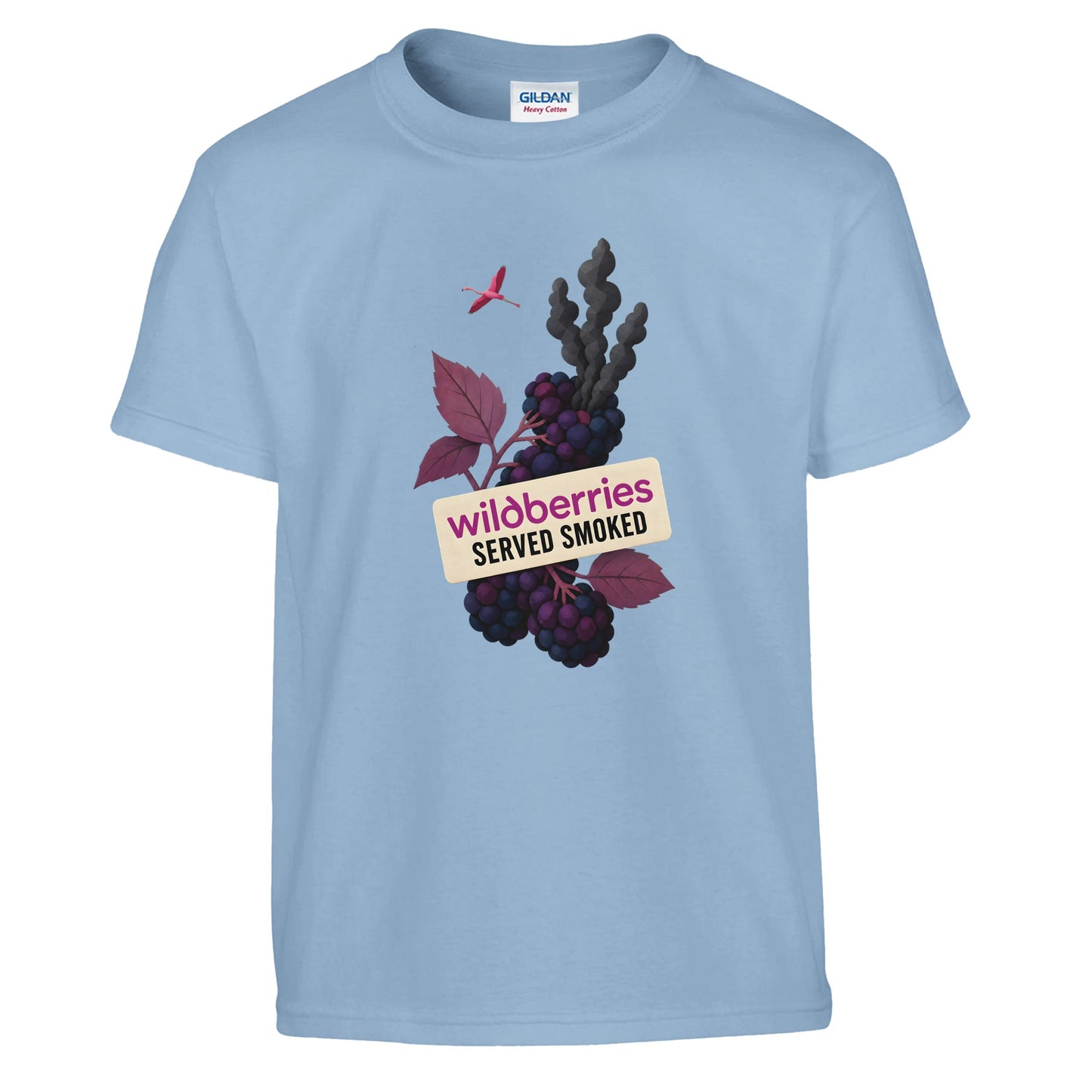 Wildberries, Served Smoked Kids' T-shirt — product view 3