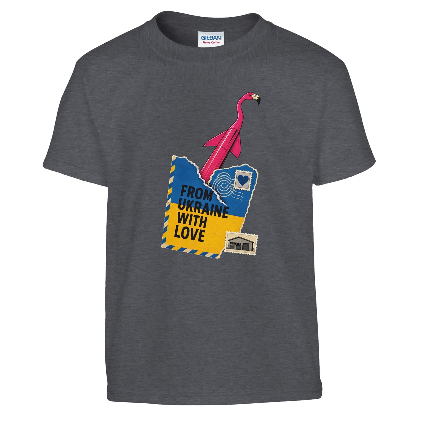 From Ukraine With Love Kids' T-shirt — product view 12
