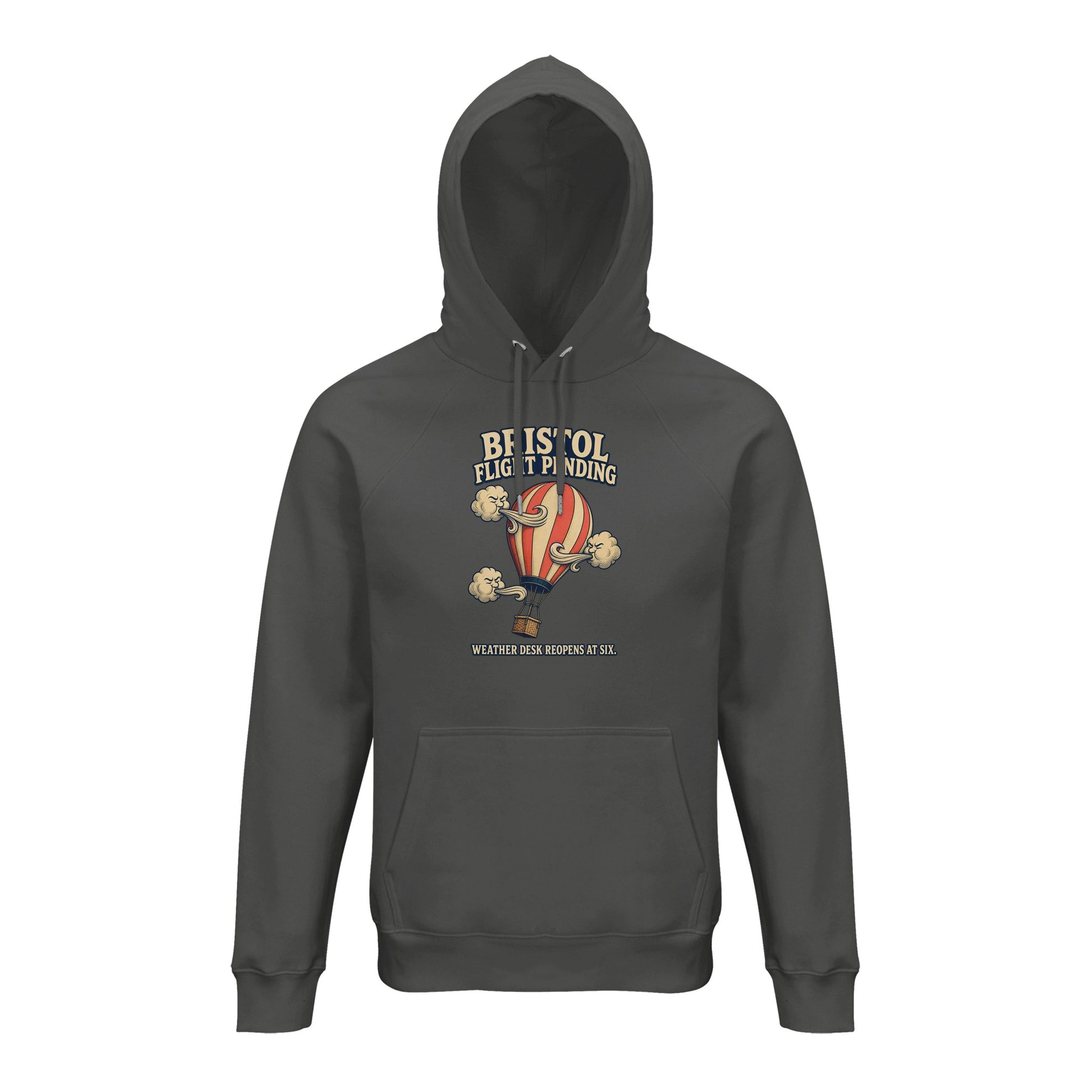 Bristol Flight Pending – Weather Desk Hoodie — product view 13