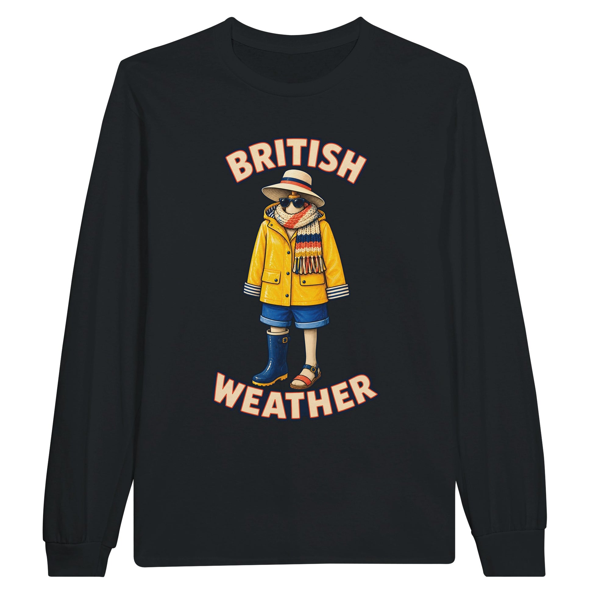 British Weather All-Weather Outfit Long-Sleeve T-shirt — product view 7