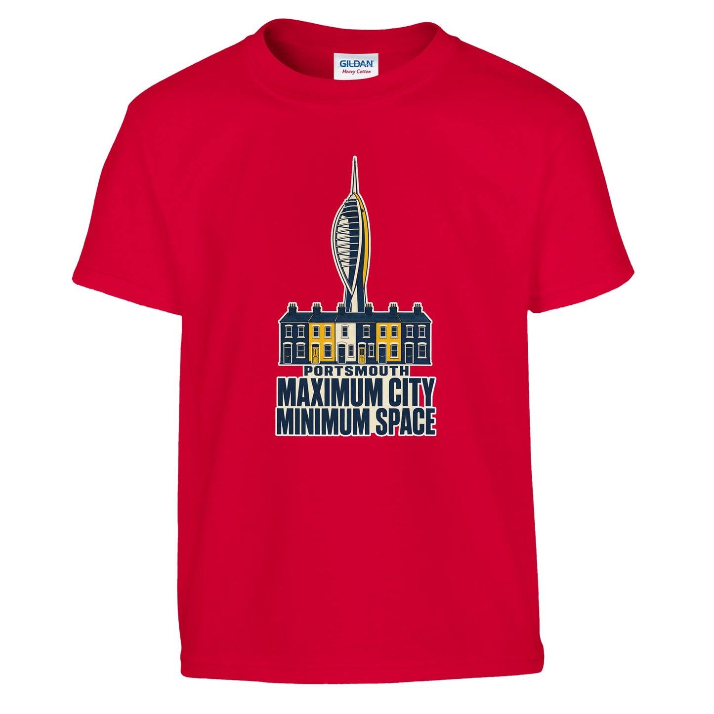 Portsmouth Maximum City Minimum Space Kids' T-shirt — product view 5