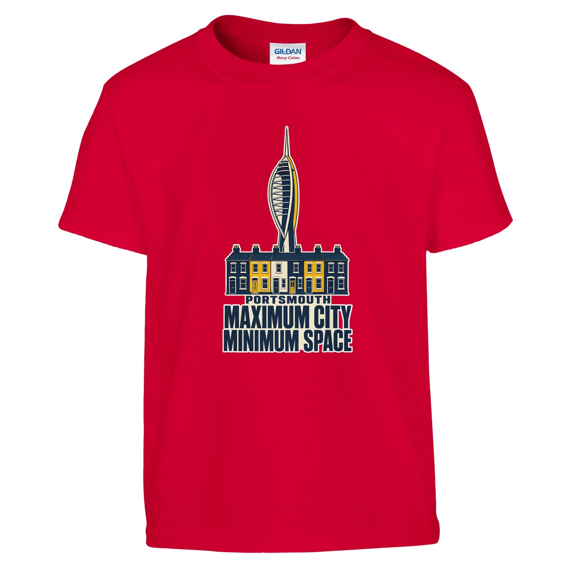 Portsmouth Maximum City Minimum Space Kids' T-shirt — product view 5