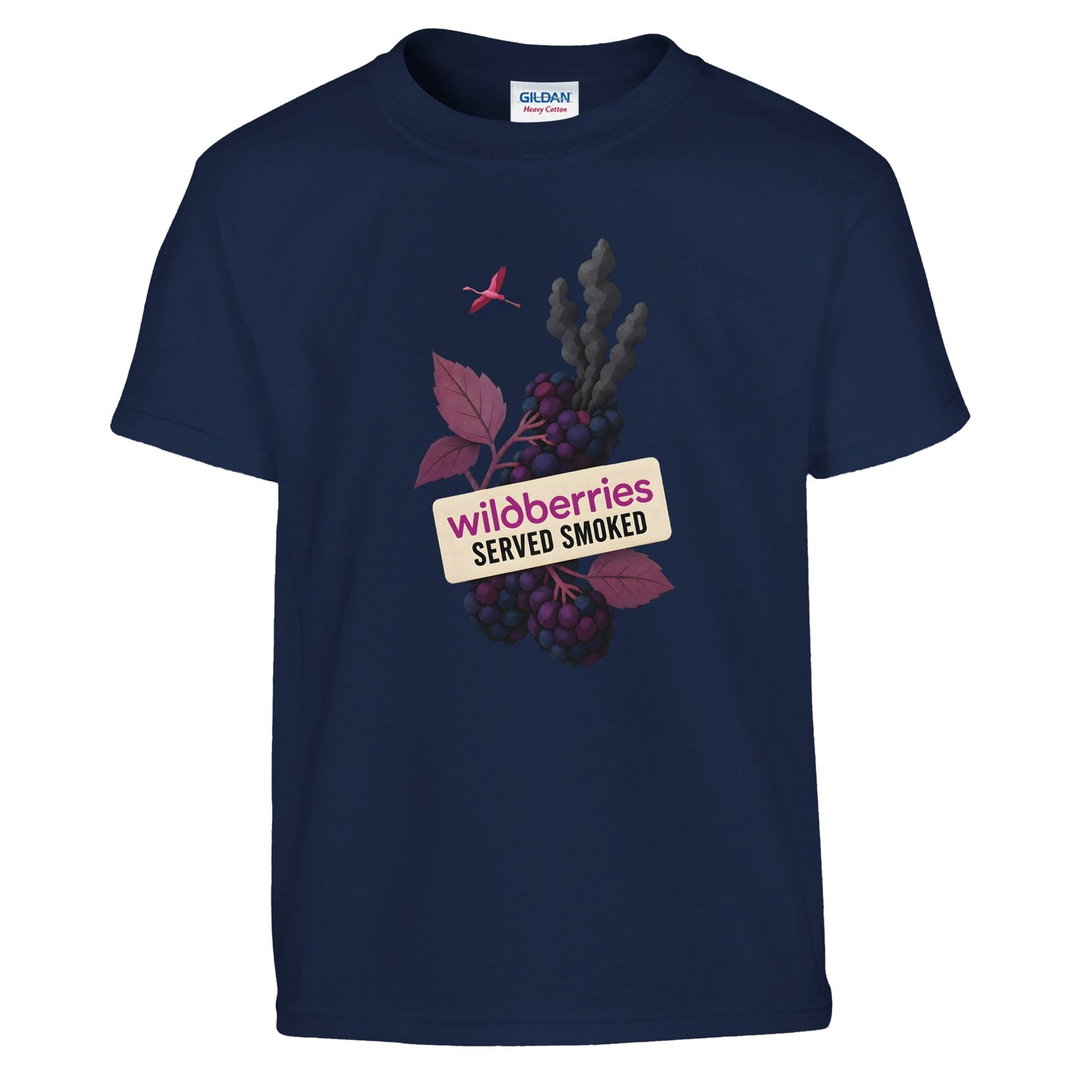 Wildberries, Served Smoked Kids' T-shirt — product view 7