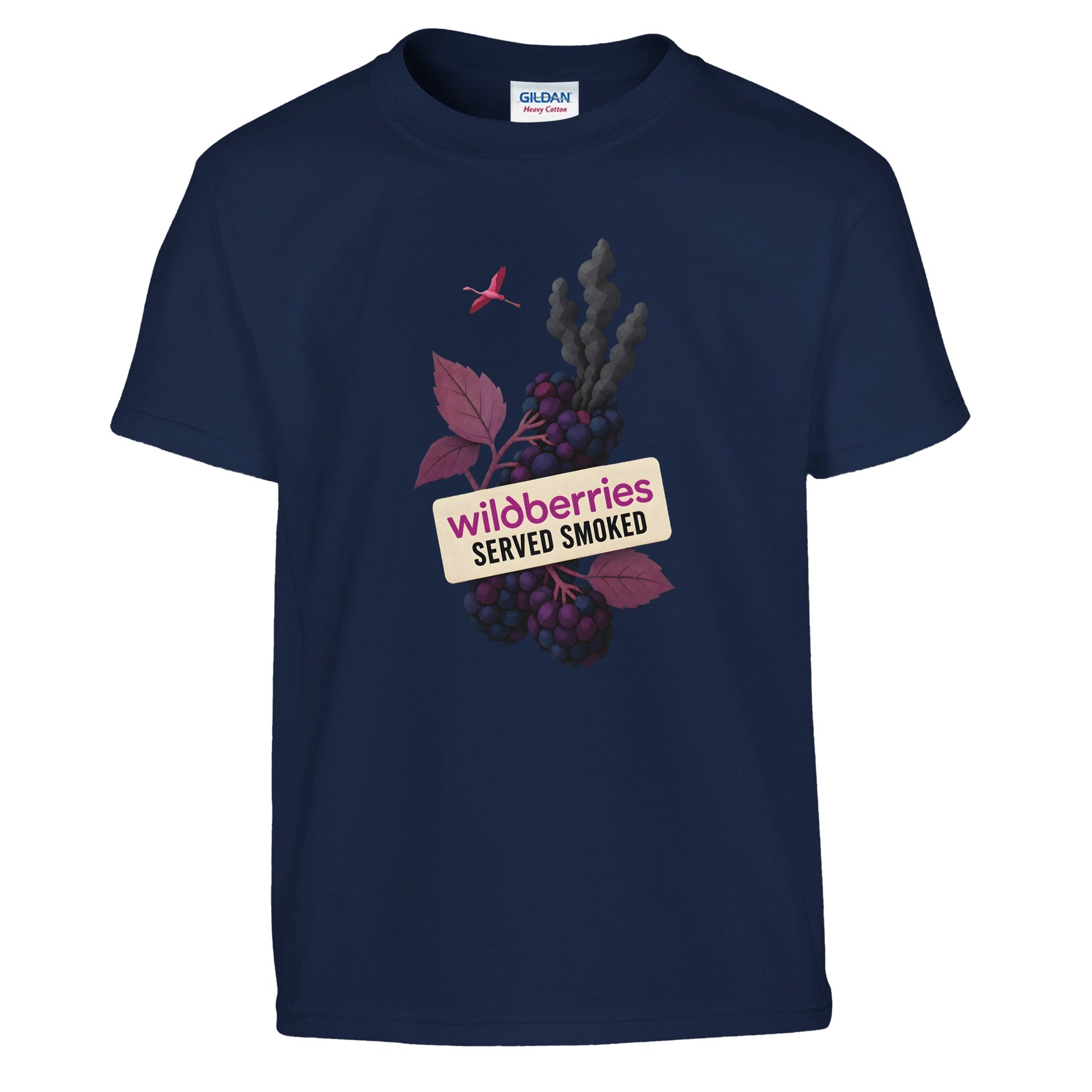 Wildberries, Served Smoked Kids' T-shirt — product view 7