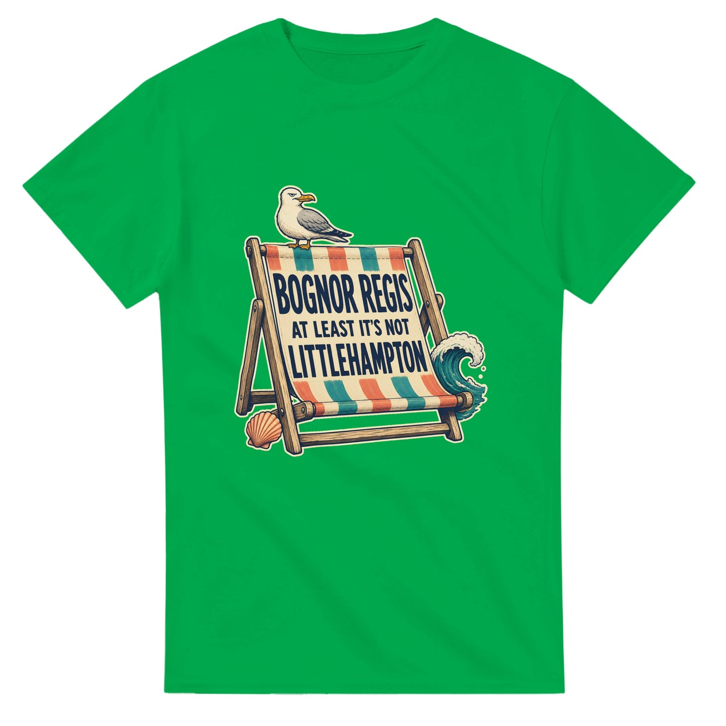 Bognor Regis — At Least It's Not Littlehampton T-shirt — product view 11