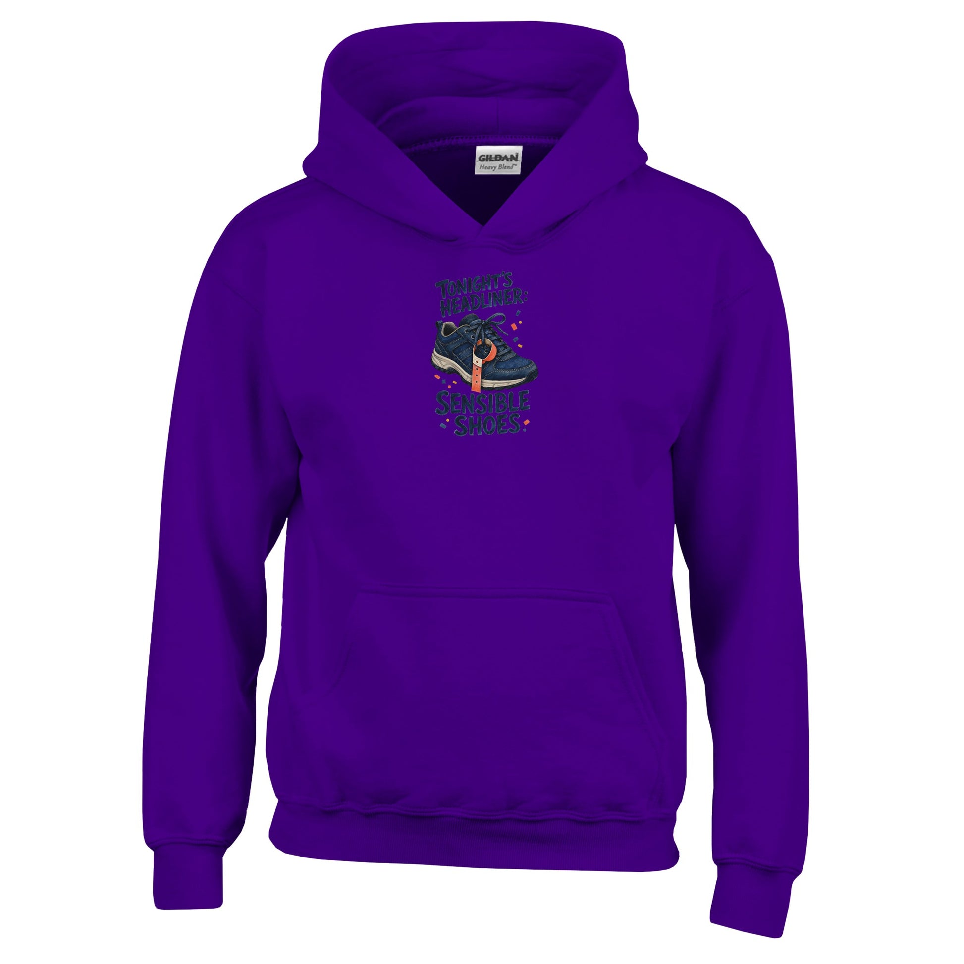 Tonight's Headliner: Sensible Shoes Concert Kids' Hoodie — product view 10