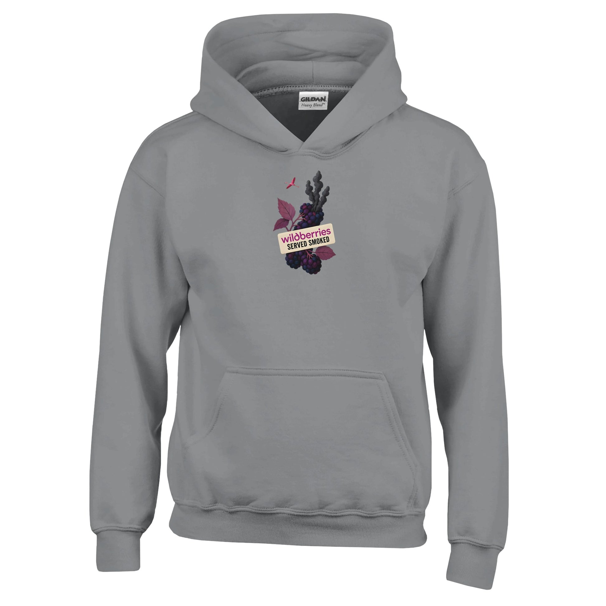Wildberries, Served Smoked Kids' Hoodie — product view 13