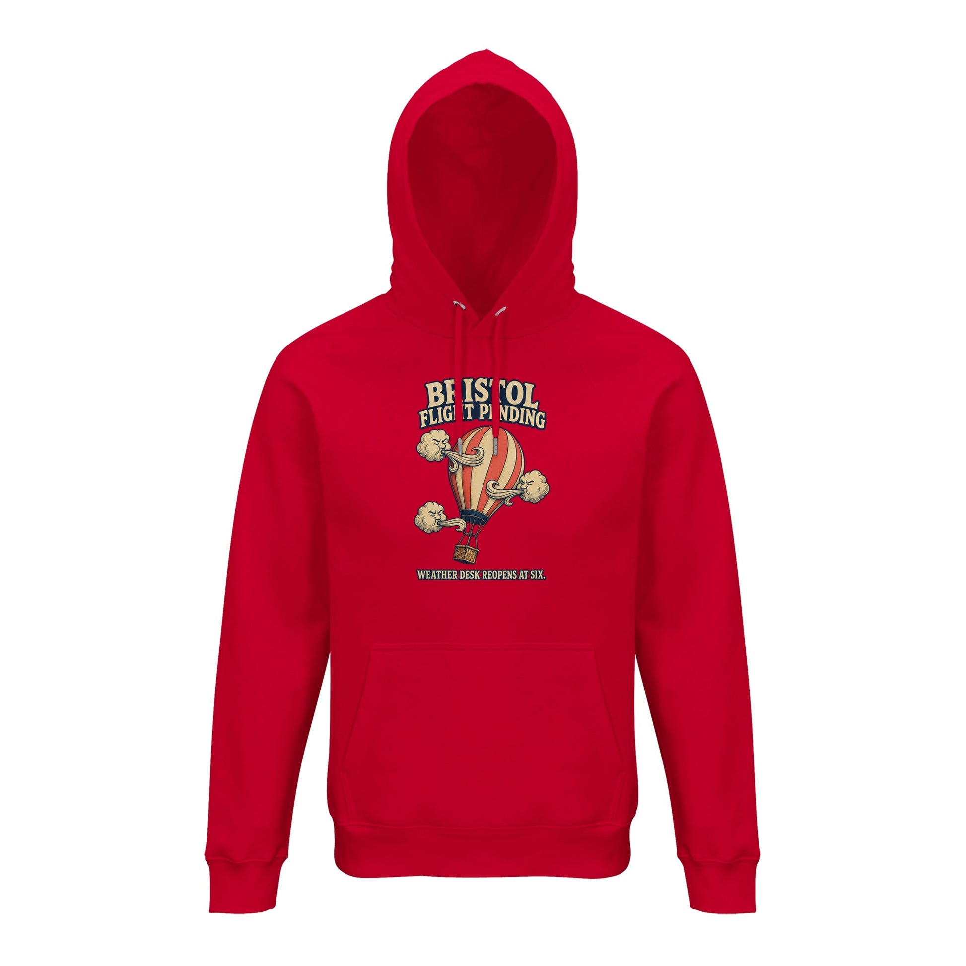 Bristol Flight Pending – Weather Desk Hoodie — product view 9