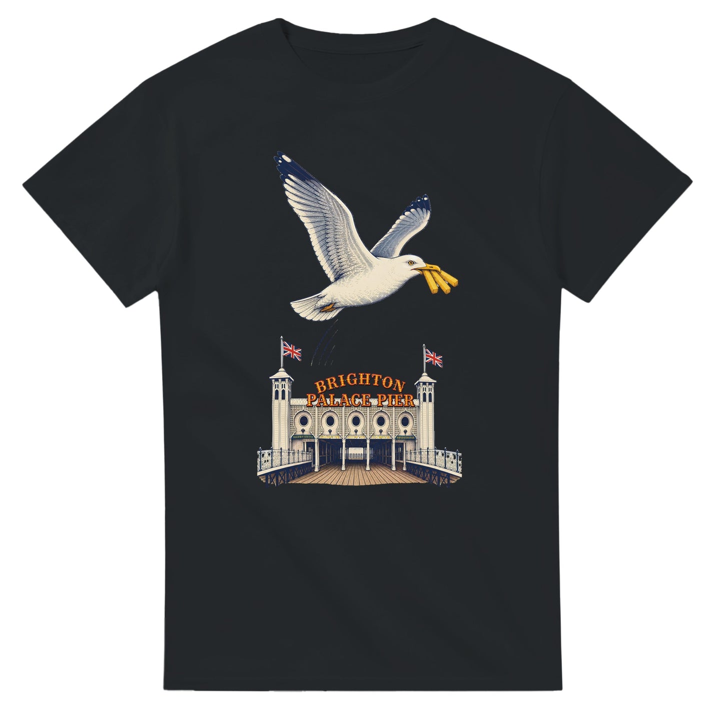 Brighton Palace Pier Chip Heist T-shirt — product view 10