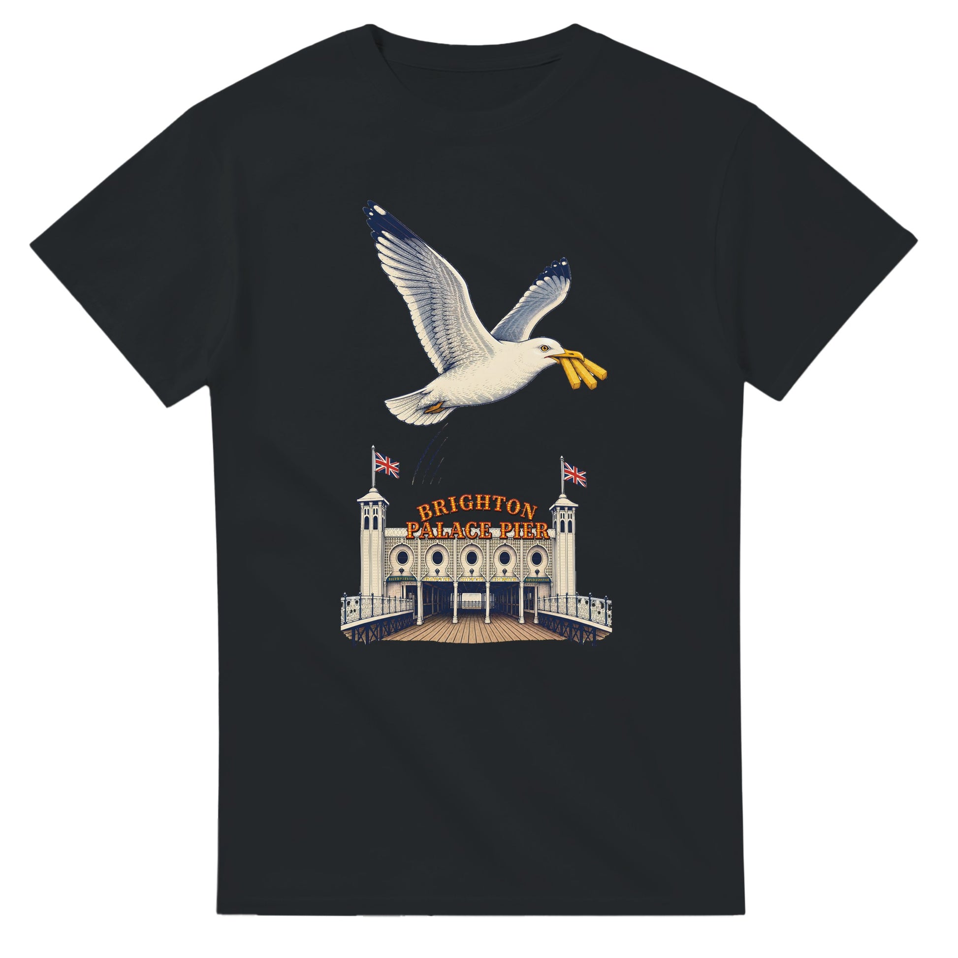 Brighton Palace Pier Chip Heist T-shirt — product view 10