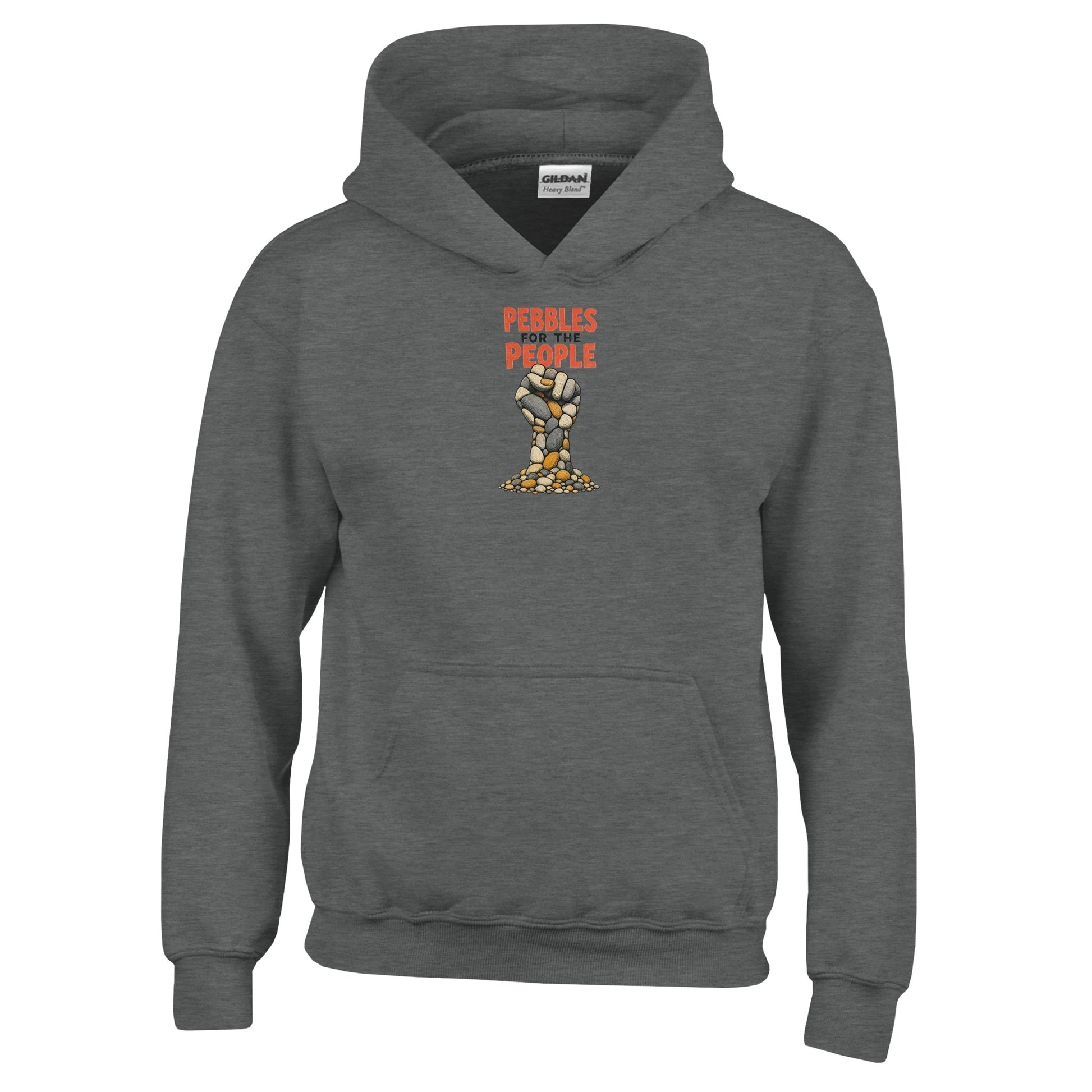 Pebbles for the People Graphic Kids' Hoodie — product view 2