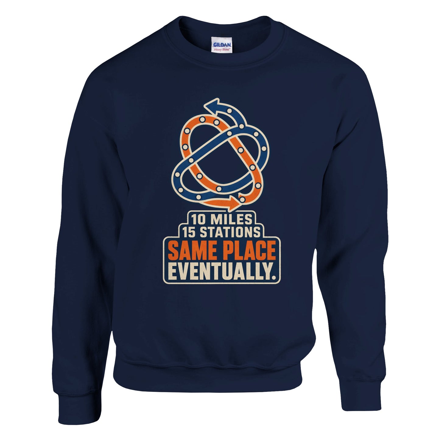 Glasgow Same Place Eventually Sweatshirt — product view 13