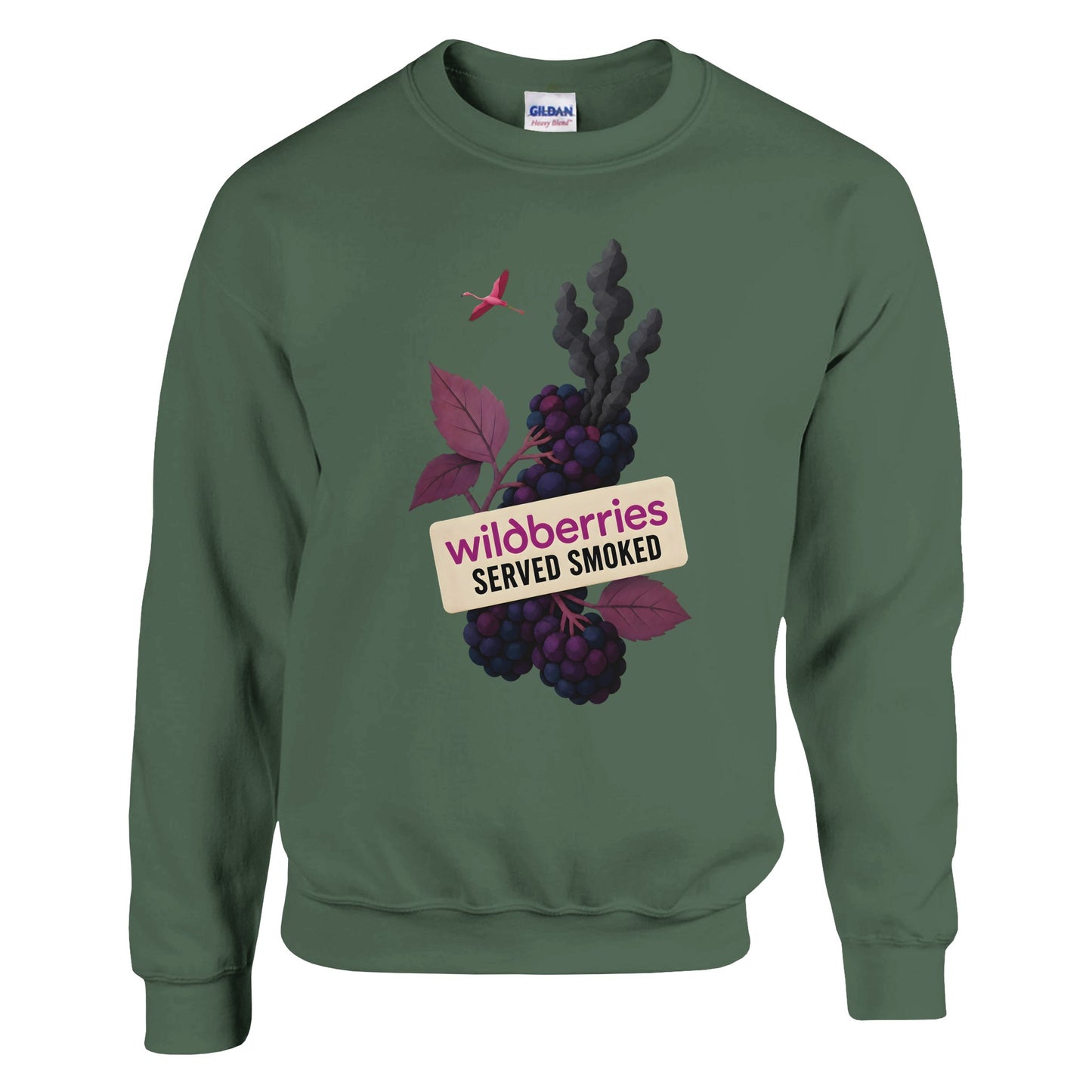 Wildberries, Served Smoked Sweatshirt — product view 8
