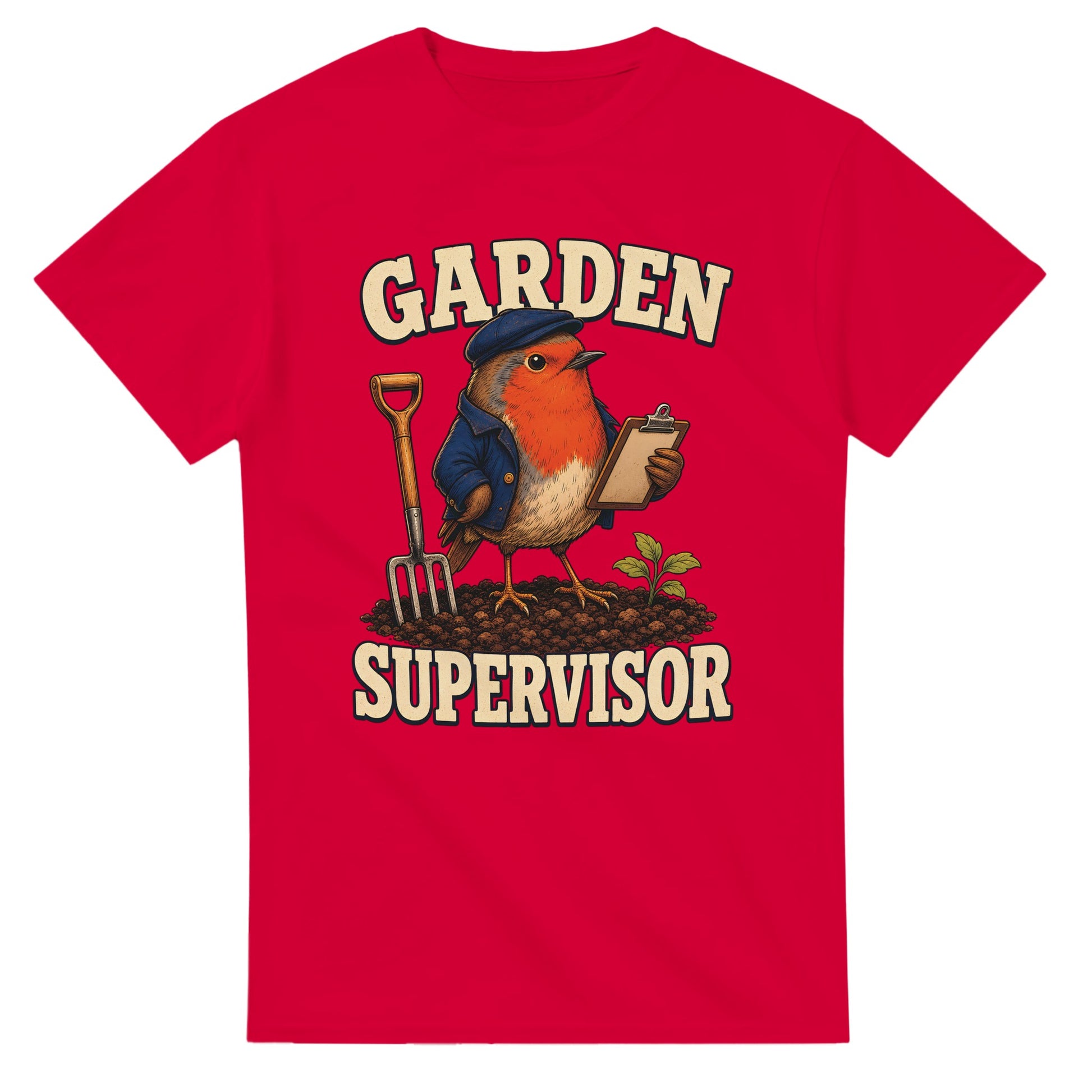 Garden Supervisor Robin T-shirt — product view 9