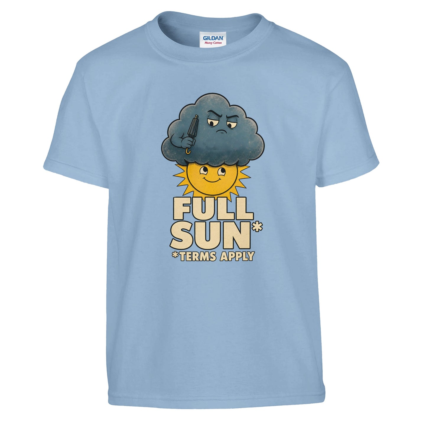 Full Sun, Terms Apply Weather Graphic Kids' T-shirt — product view 3