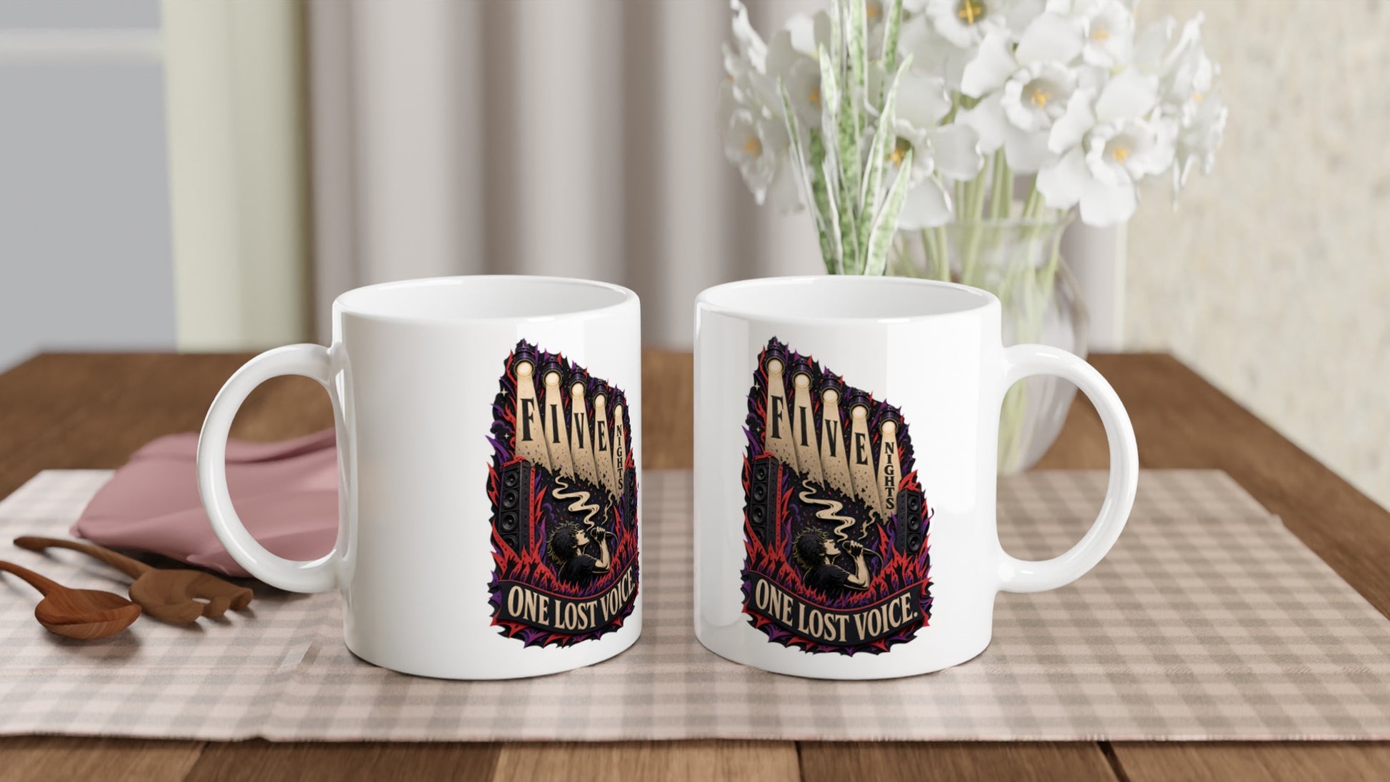 Five Nights, One Lost Voice Mug — product view 4