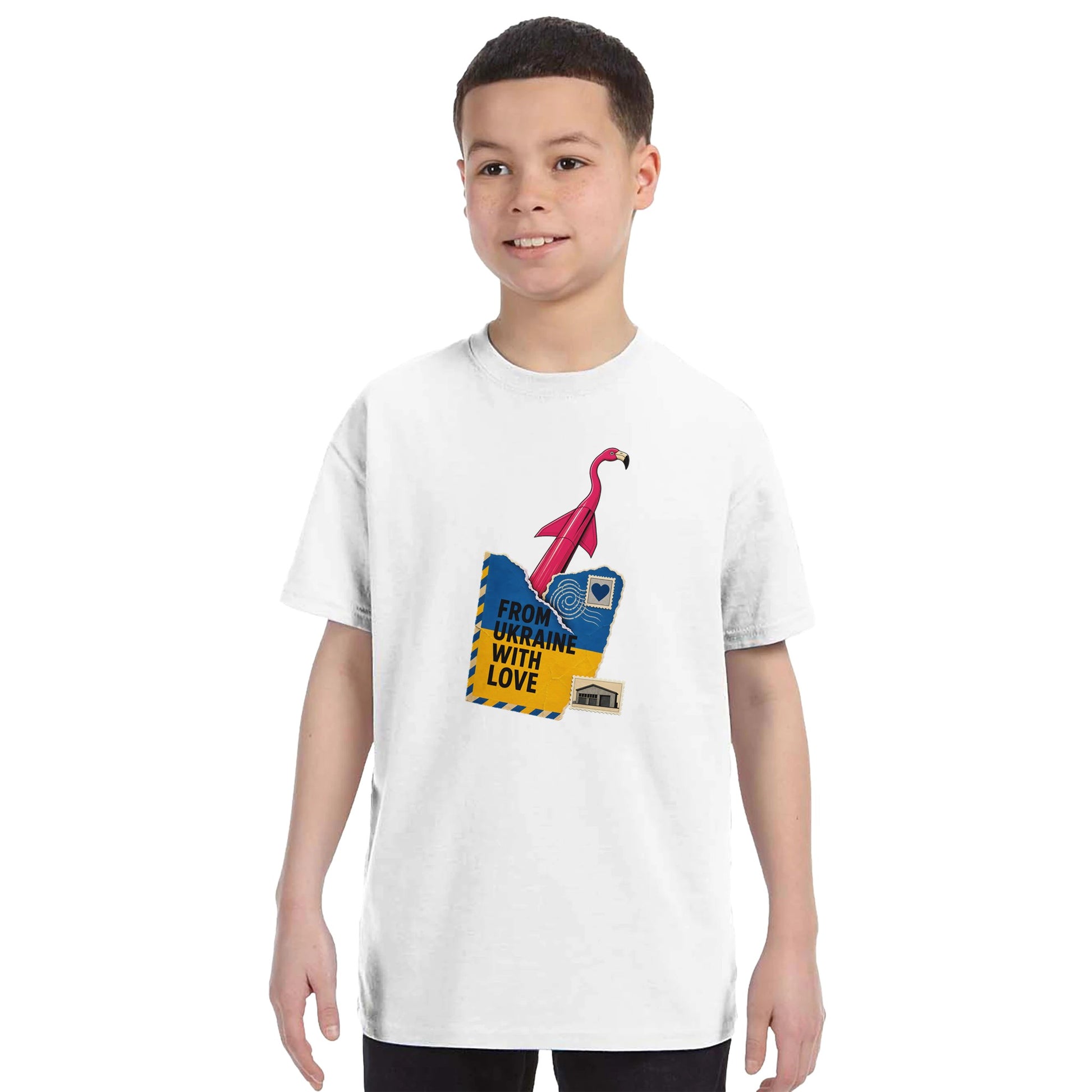 From Ukraine With Love Kids' T-shirt — product view 16