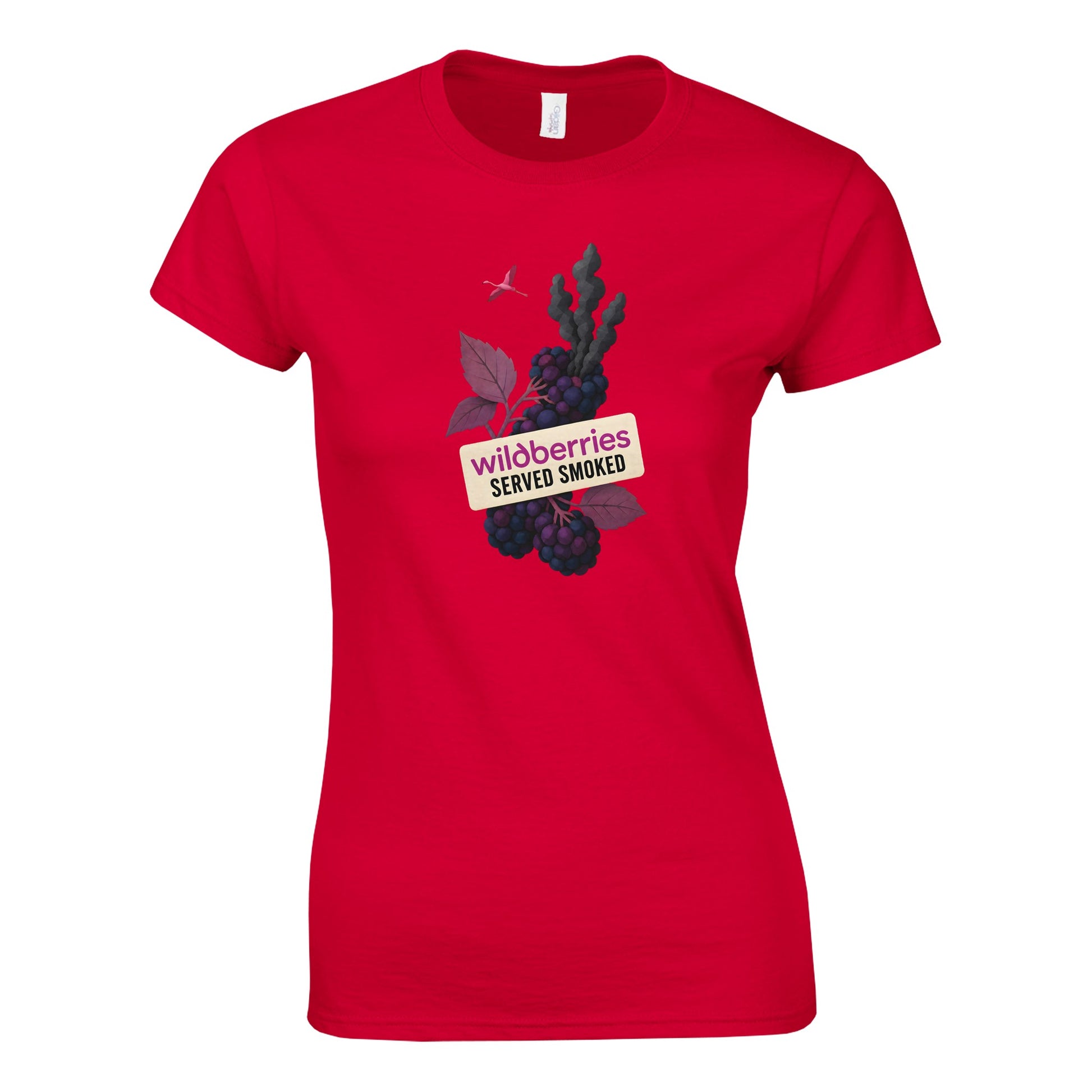 Wildberries, Served Smoked Women's T-shirt — product view 2
