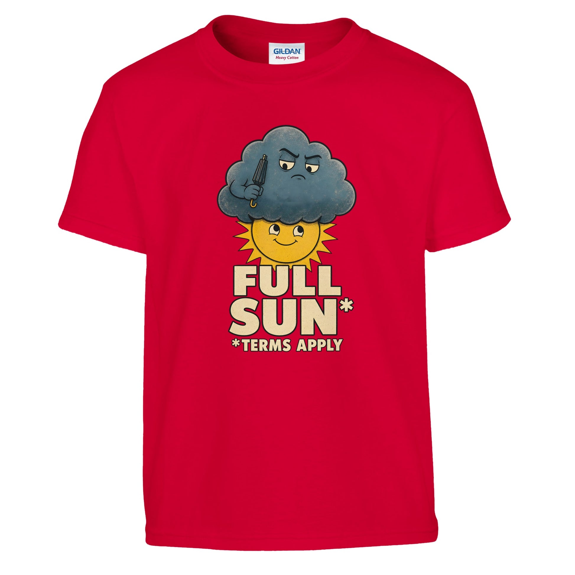 Full Sun, Terms Apply Weather Graphic Kids' T-shirt — product view 5